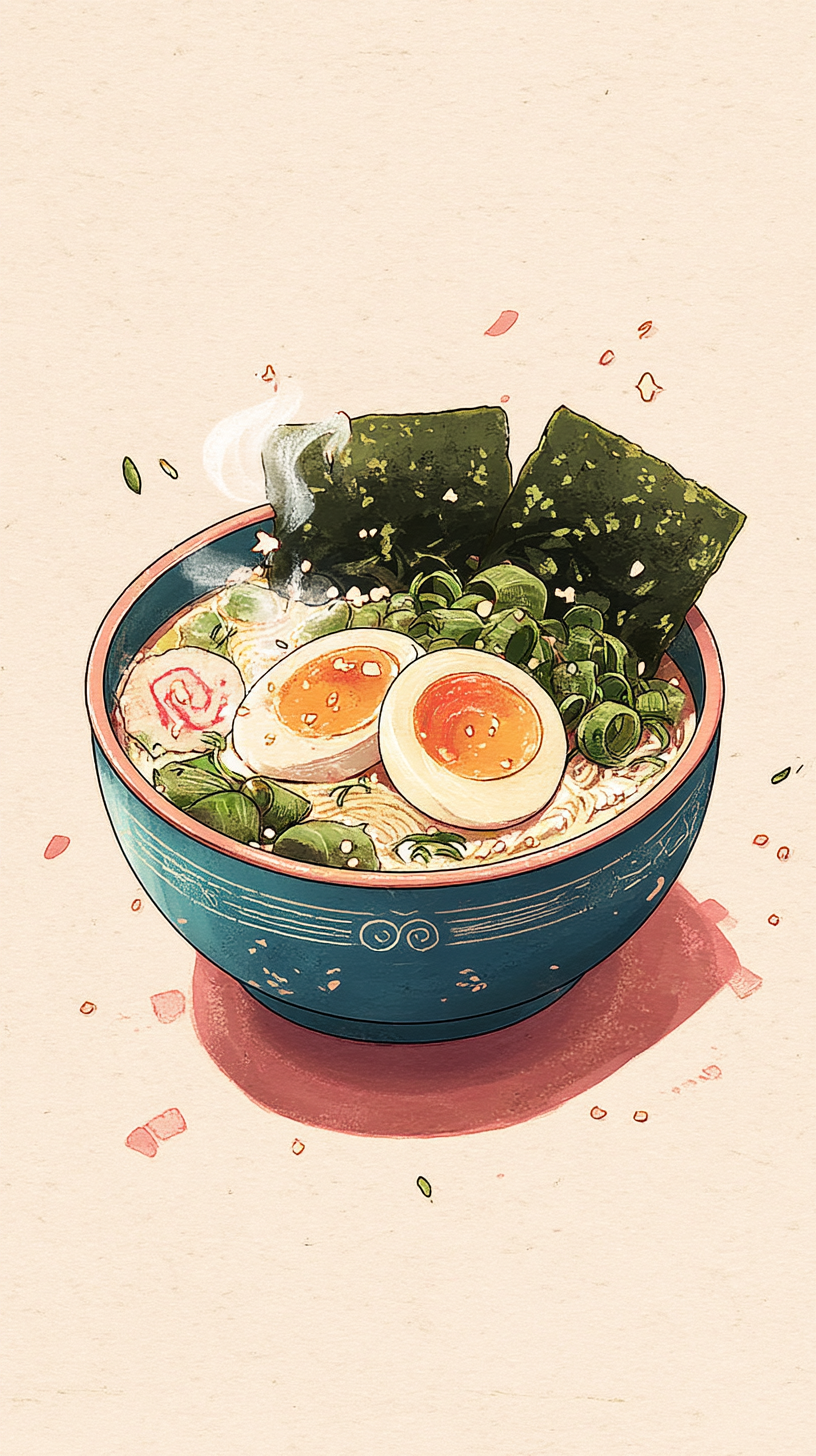 fond d'écran Rāmen iphone 11 télécharger gratuit
