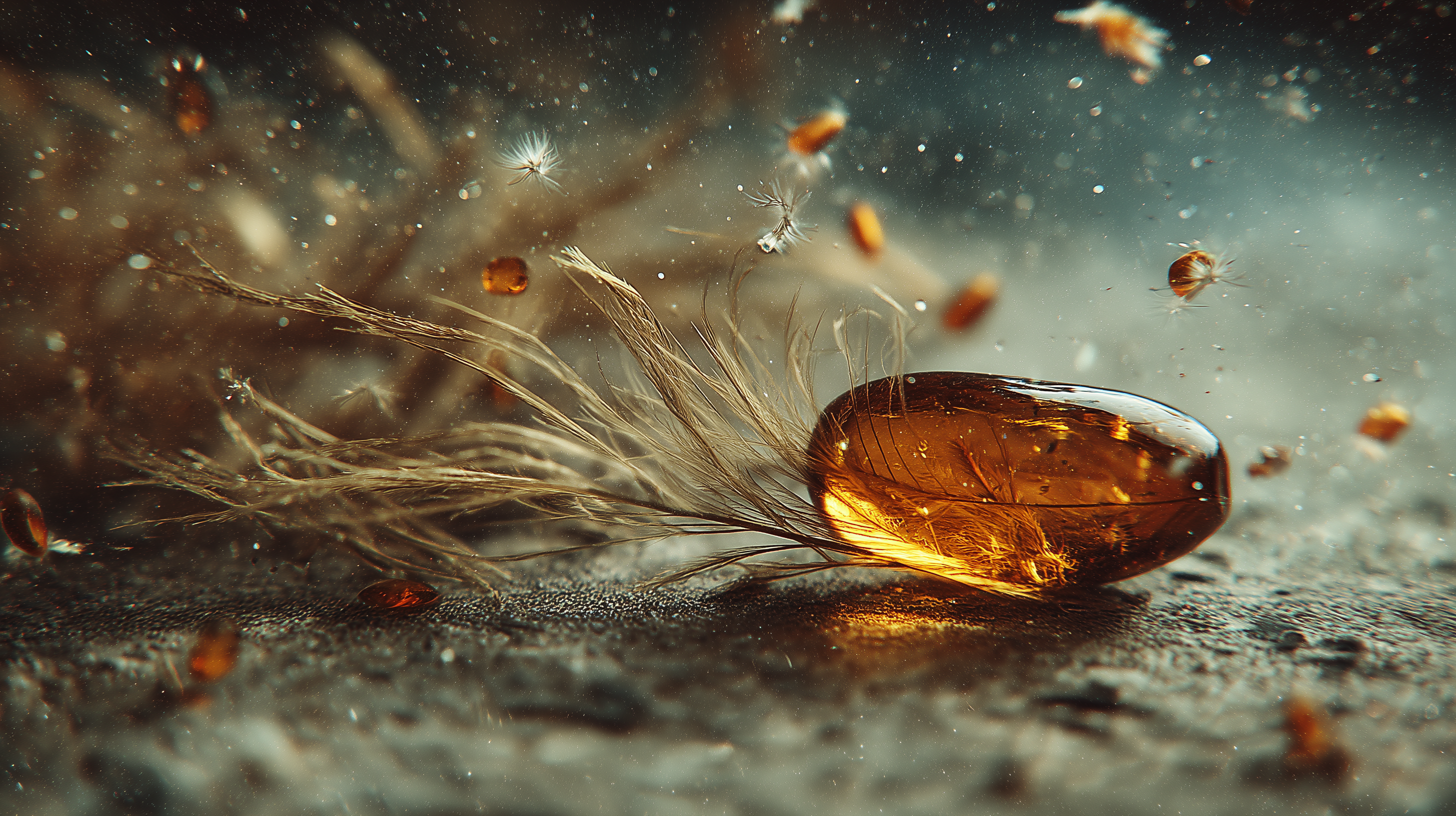 fond d'écran Ambre Microsoft Surface téléchargement gratuit