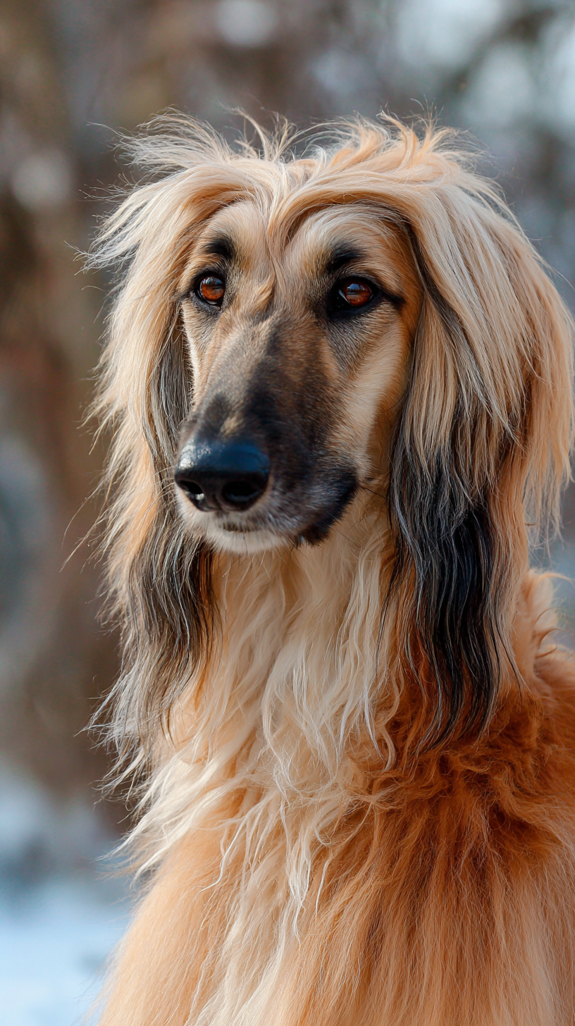 iphone fond d'écran Lévrier afghan télécharger gratuit