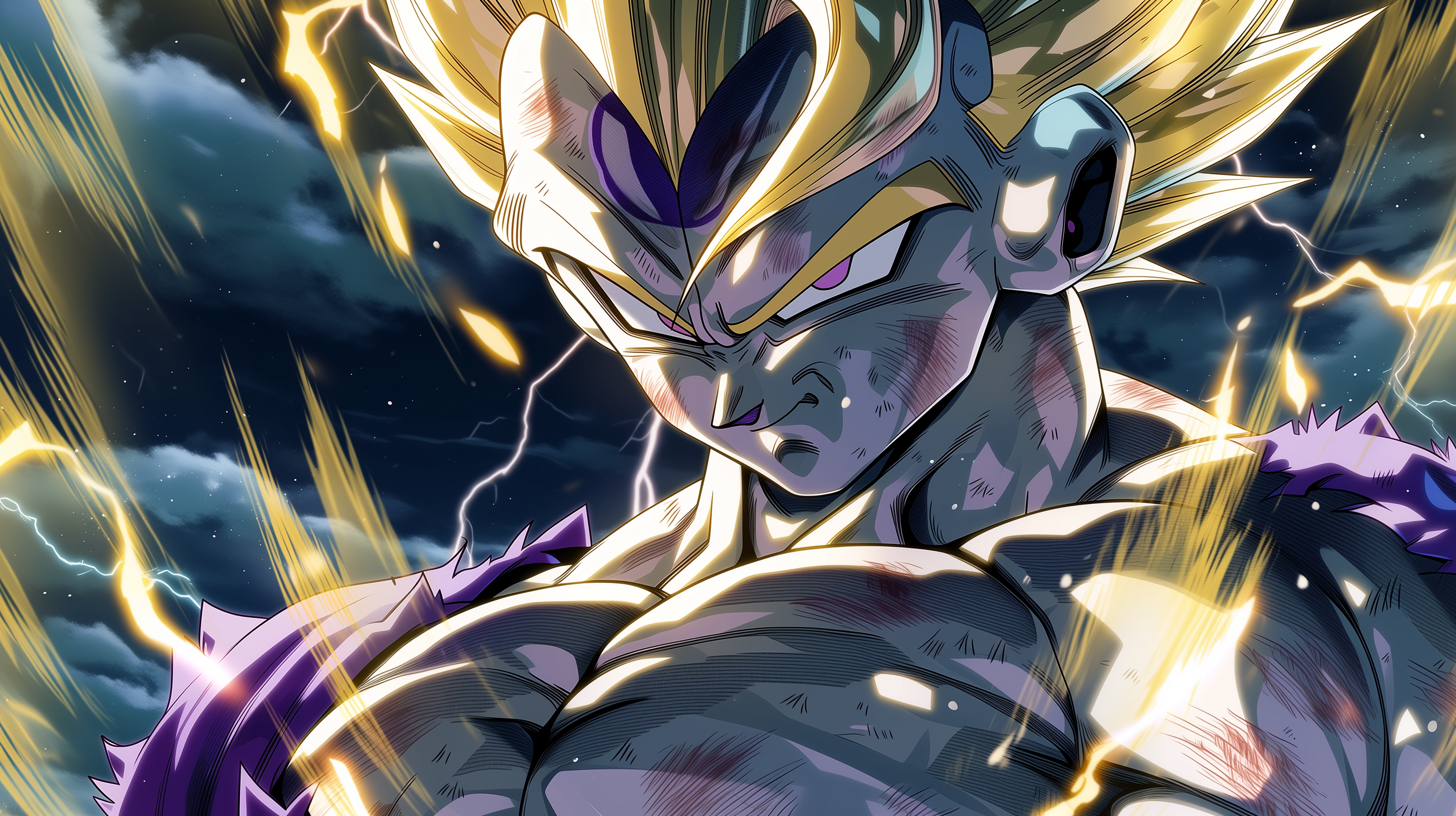 fond d'écran Frieza dell 4k téléchargement gratuit