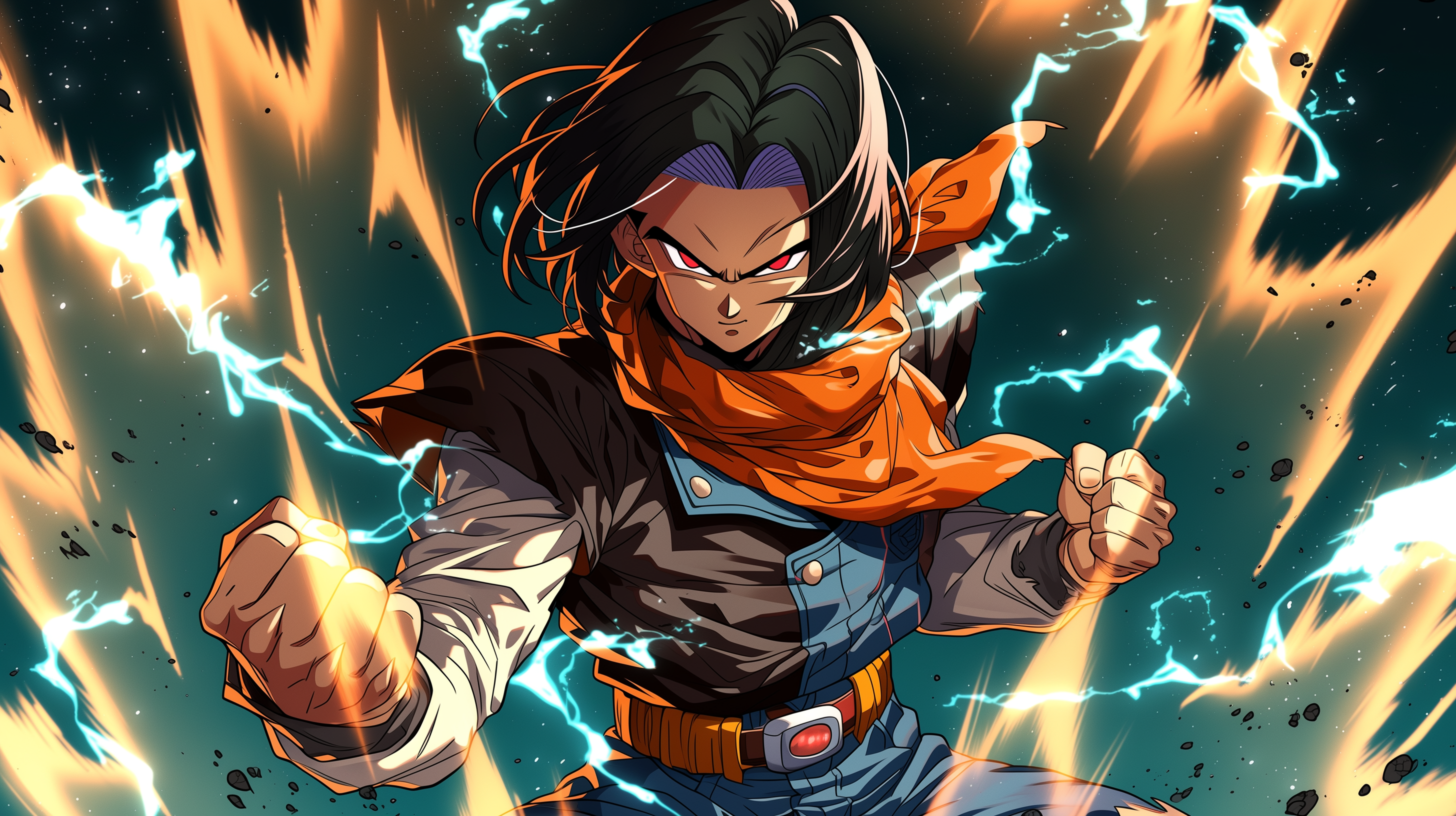 fond d'écran Android 17 16:9 téléchargement gratuit