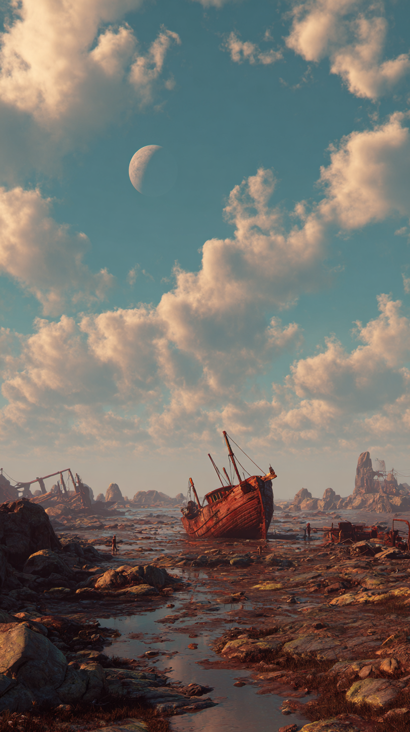 fond d'écran Terre en friche 4k iphone gratuit