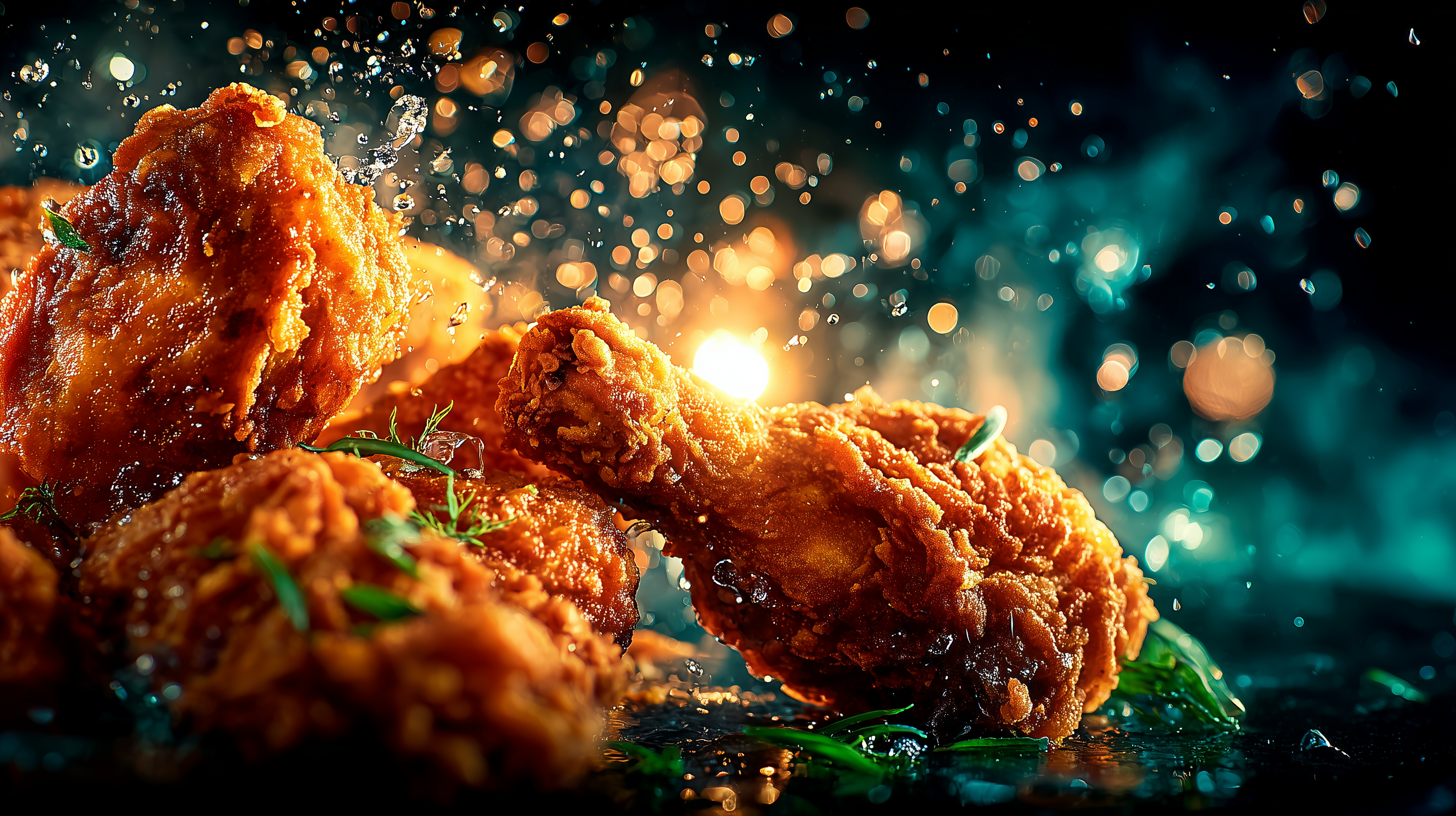 fond d'écran Poulet frit pc 1920x1080 téléchargement gratuit