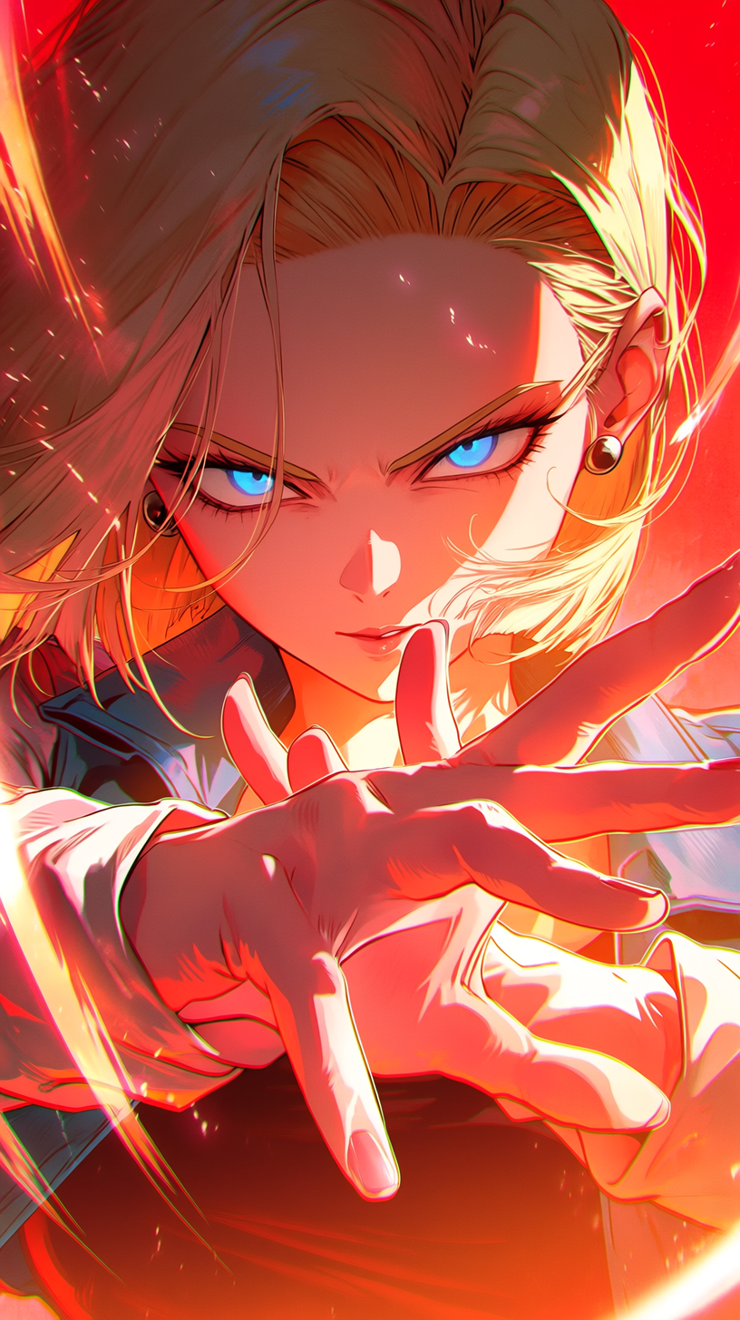 fond d'écran Android 18 iphone 17
