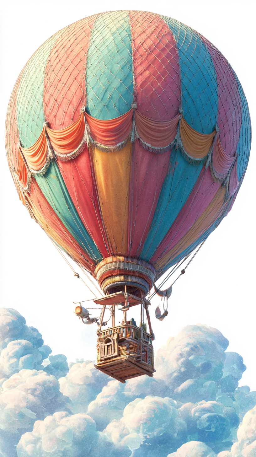 fond d'écran montgolfière iphone 17