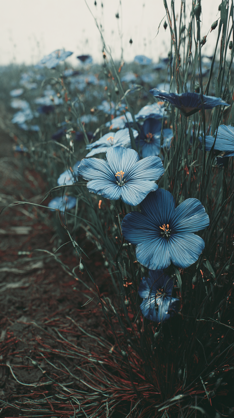 fond d'écran Linum lewisii téléphone 4k télécharger gratuit