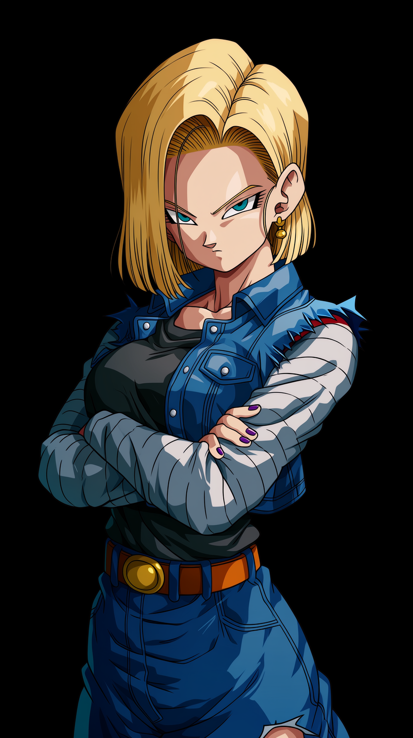 fond d'écran Android 18 téléphone Sony télécharger gratuit