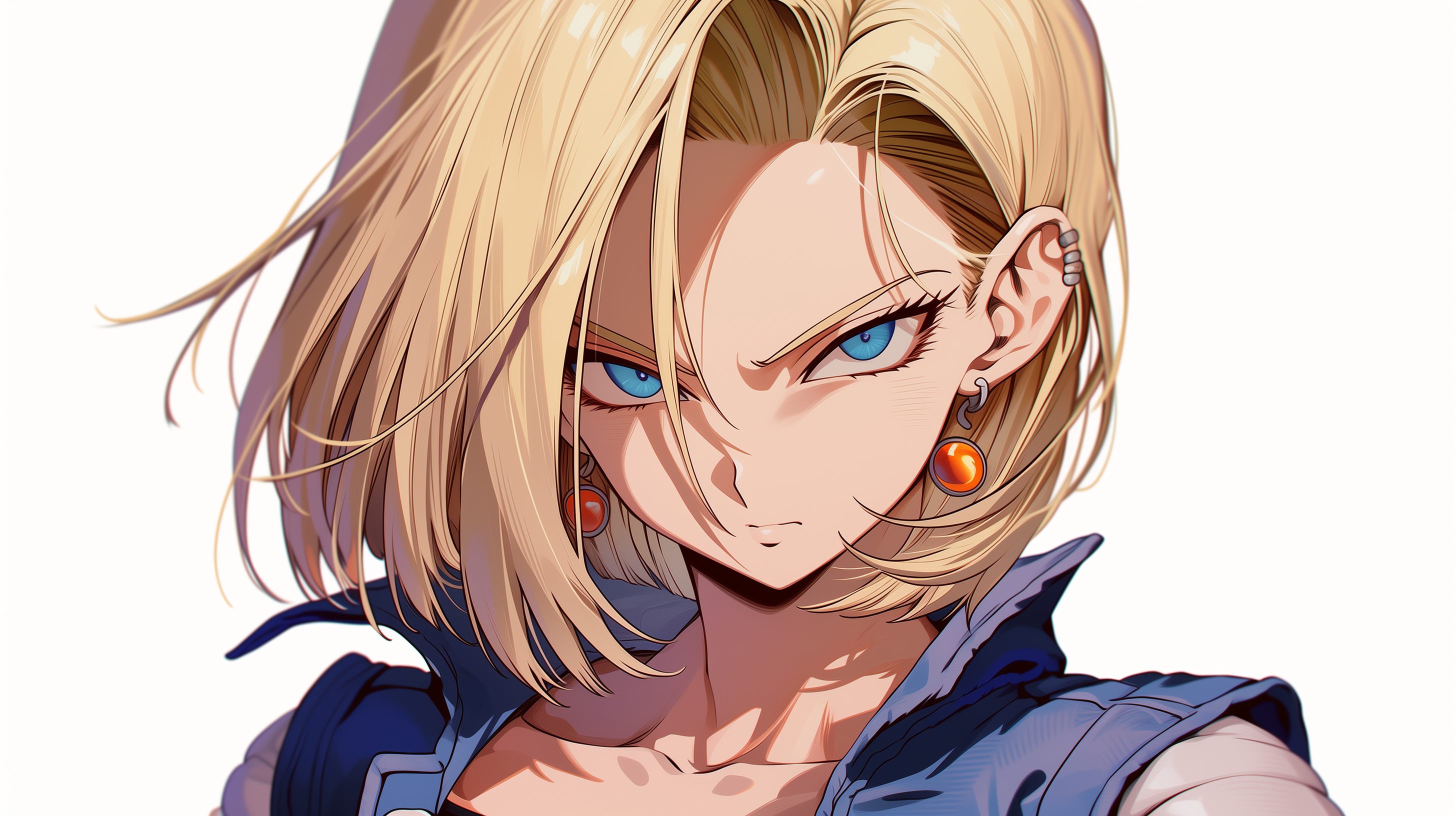 fond d'écran Android 18 4k pour pc téléchargement gratuit