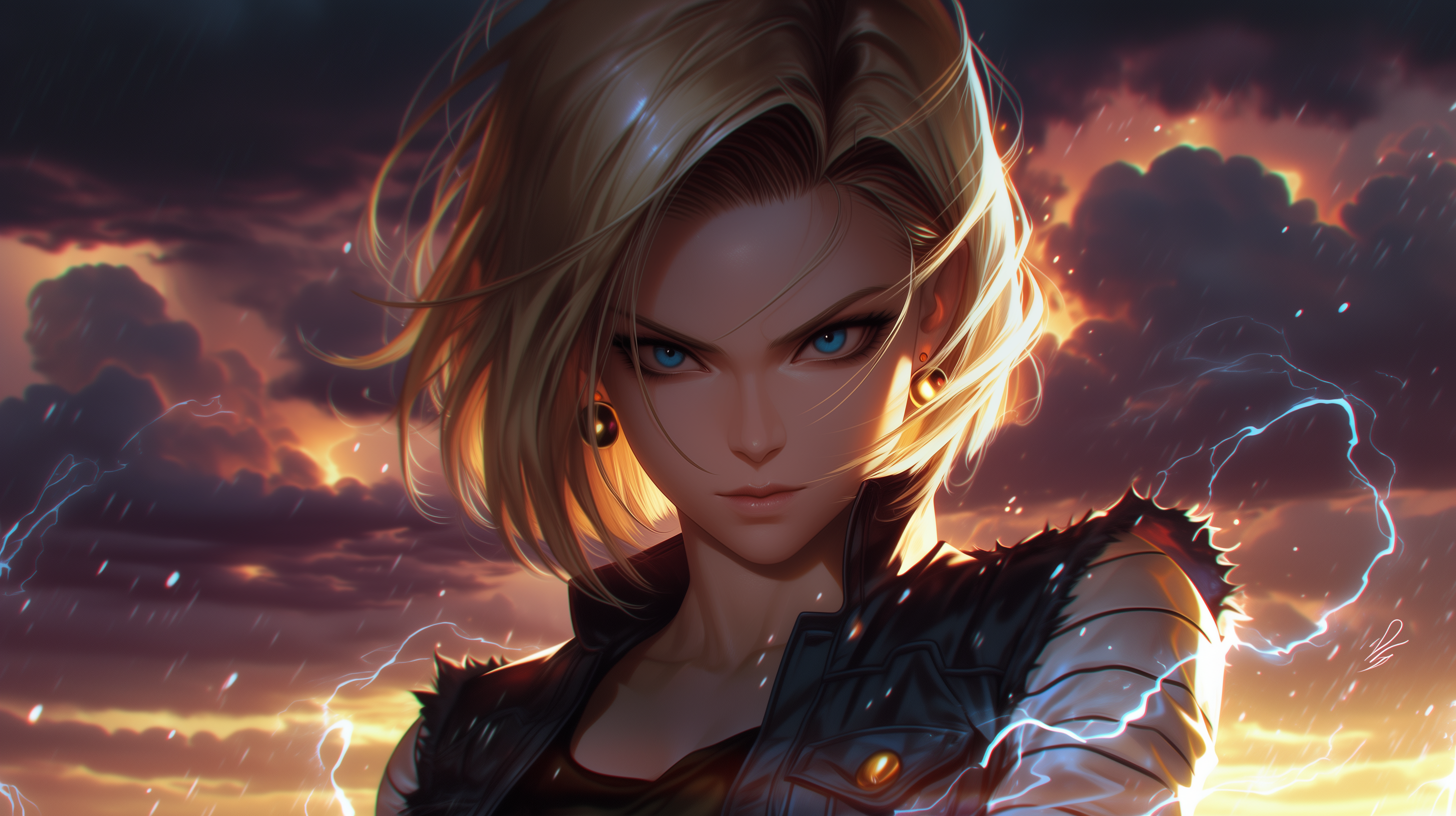 fond d'écran Android 18 3000x2000 téléchargement gratuit