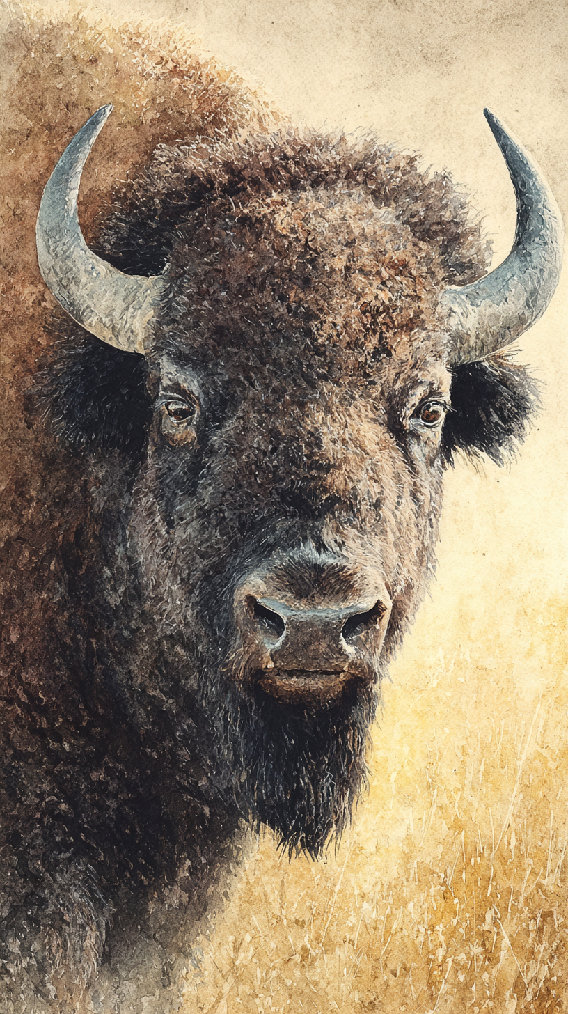 fond d'écran Bison android gratuit télécharger gratuit