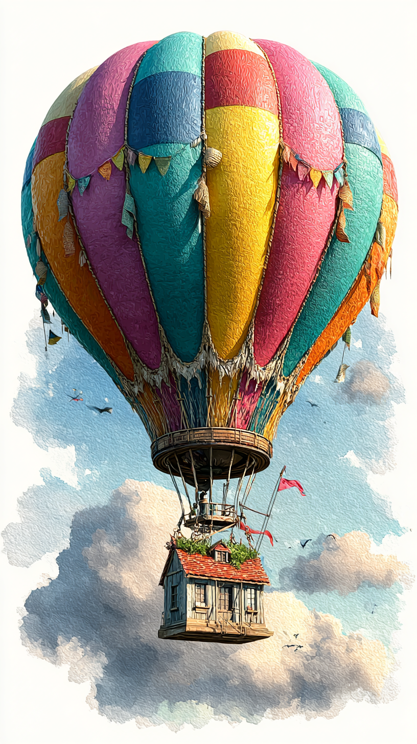 fond d'écran montgolfière pour téléphone gratuit