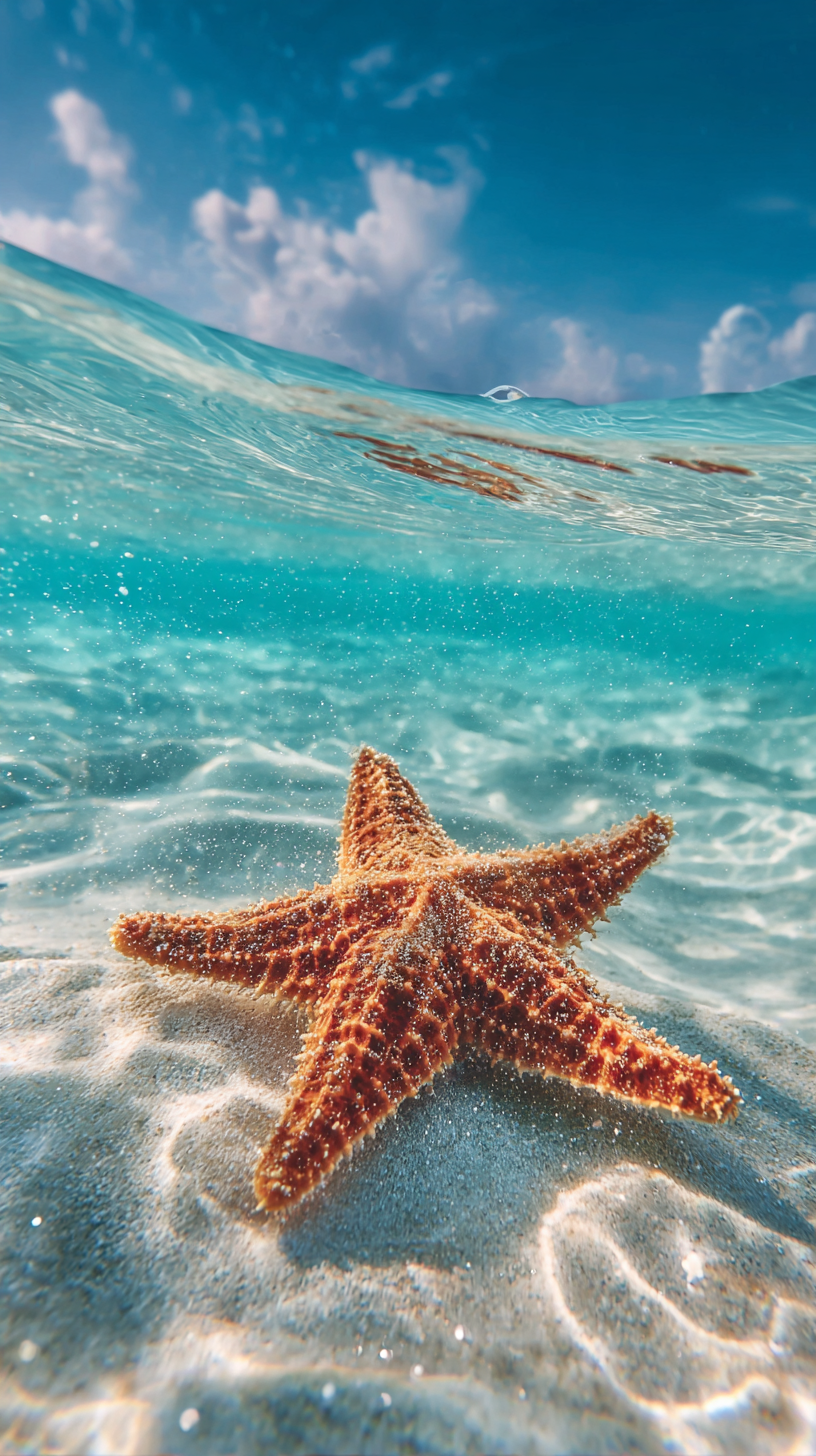 fond d'écran Étoile de mer téléphone samsung gratuit