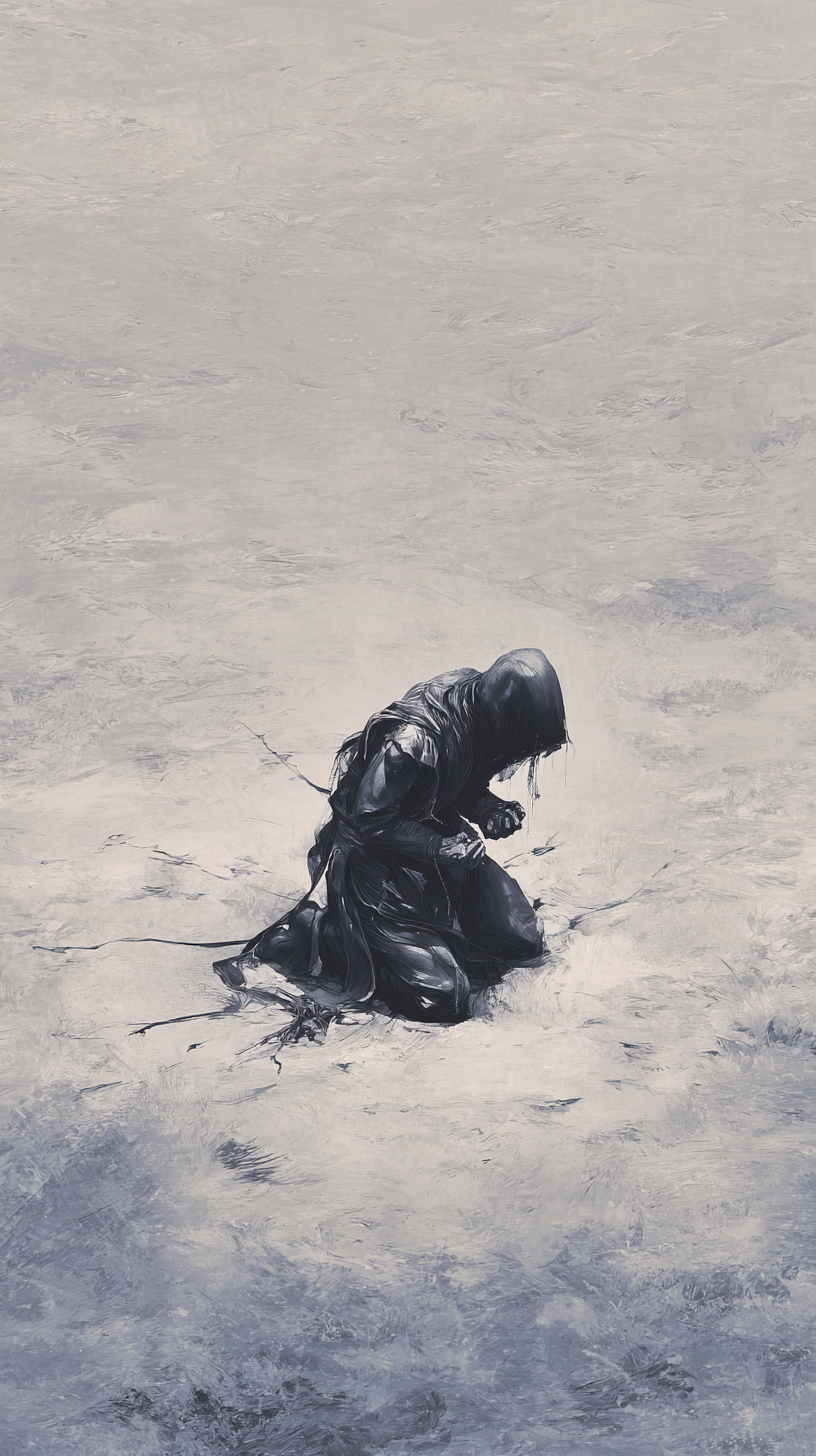 fond d'écran Triste iphone 15 pro max 4k télécharger gratuit