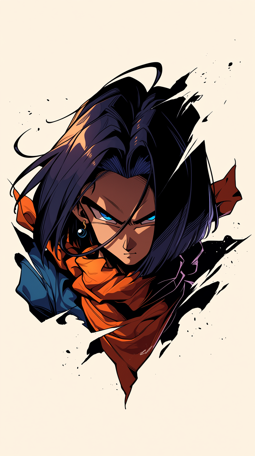 fond d'écran Android 17 iphone 8 gratuit