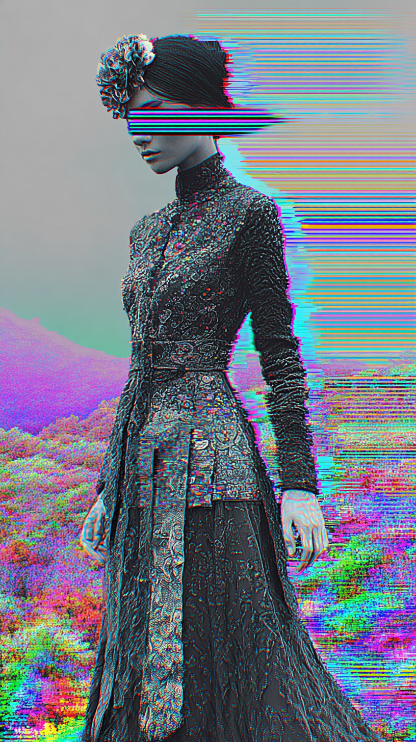 fond d'écran glitch iphone 4k gratuit