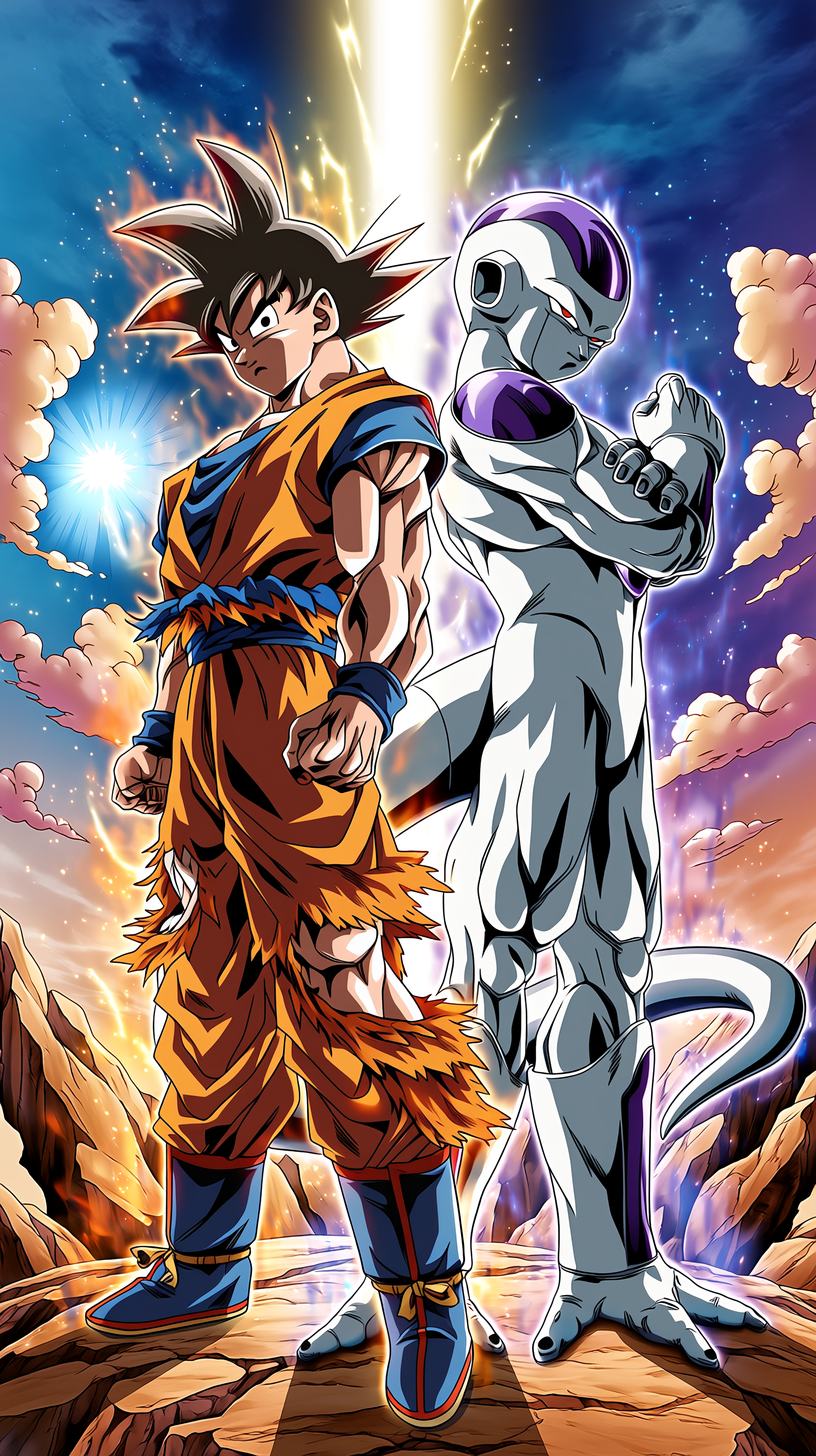 fond d'écran Frieza iphone 16 télécharger gratuit