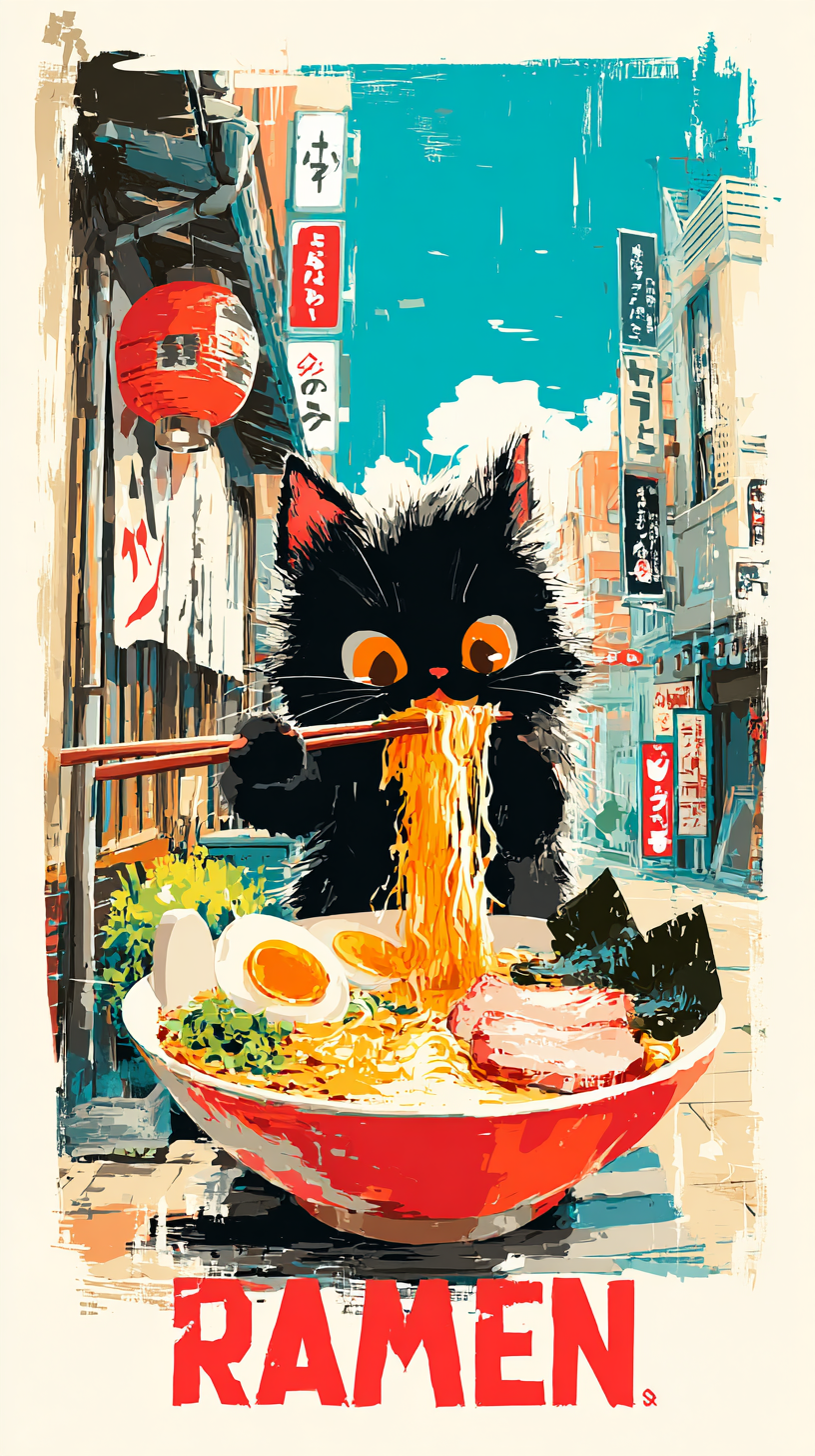 fond d'écran Rāmen iphone 12 gratuit