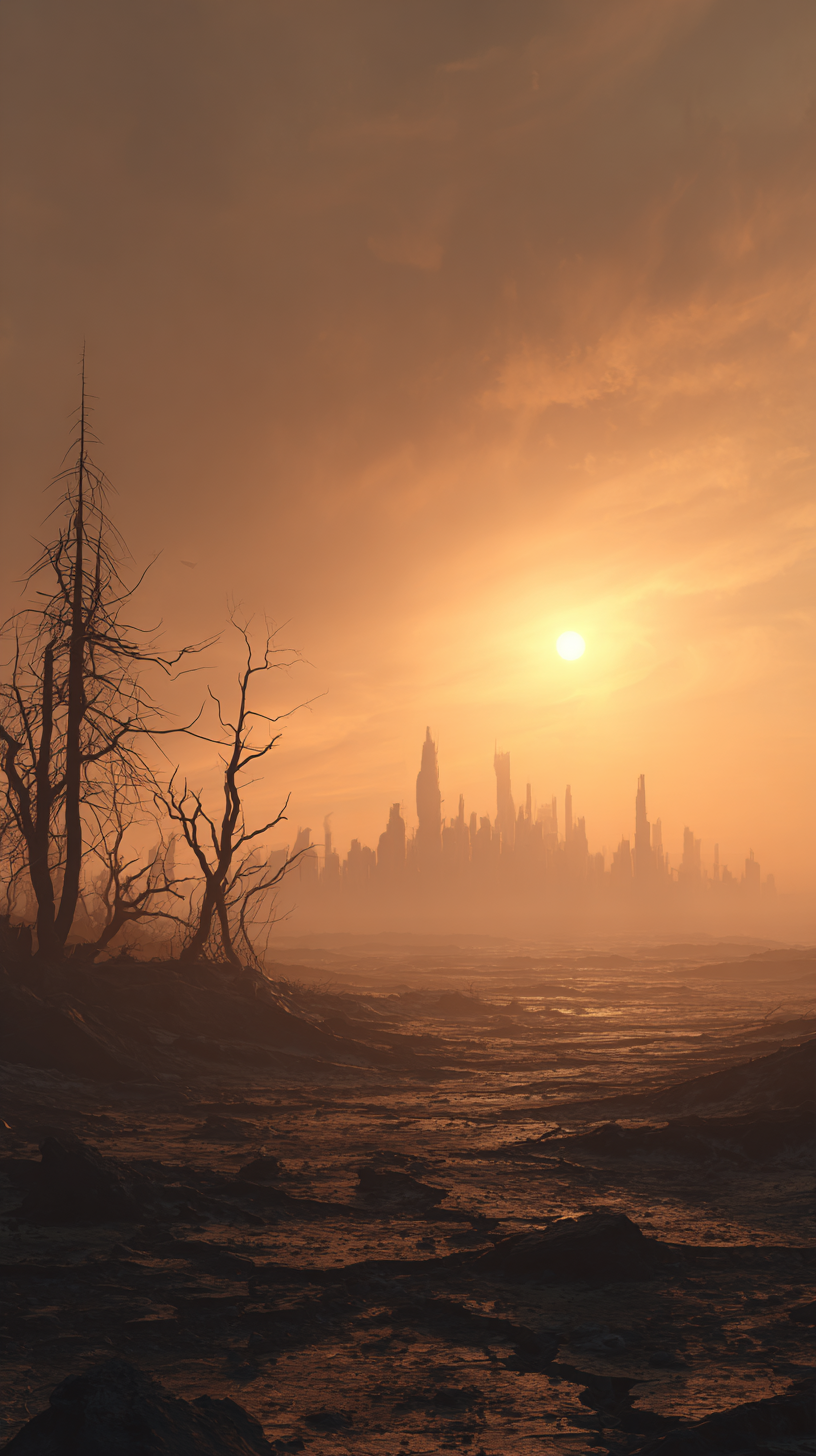 xiaomi fond d'écran Terre en friche télécharger gratuit