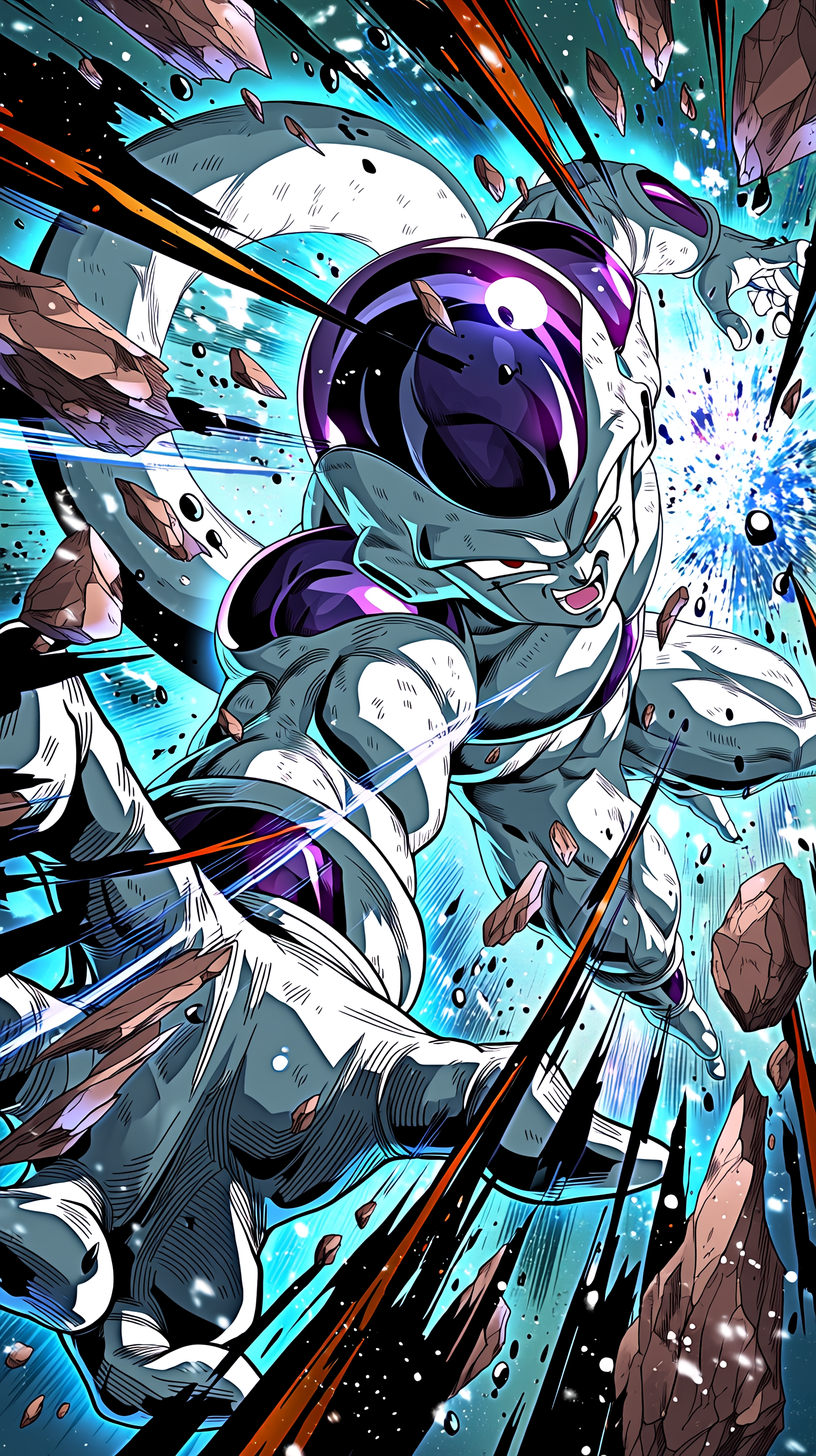 iphone fond d'écran Frieza kawaii gratuit