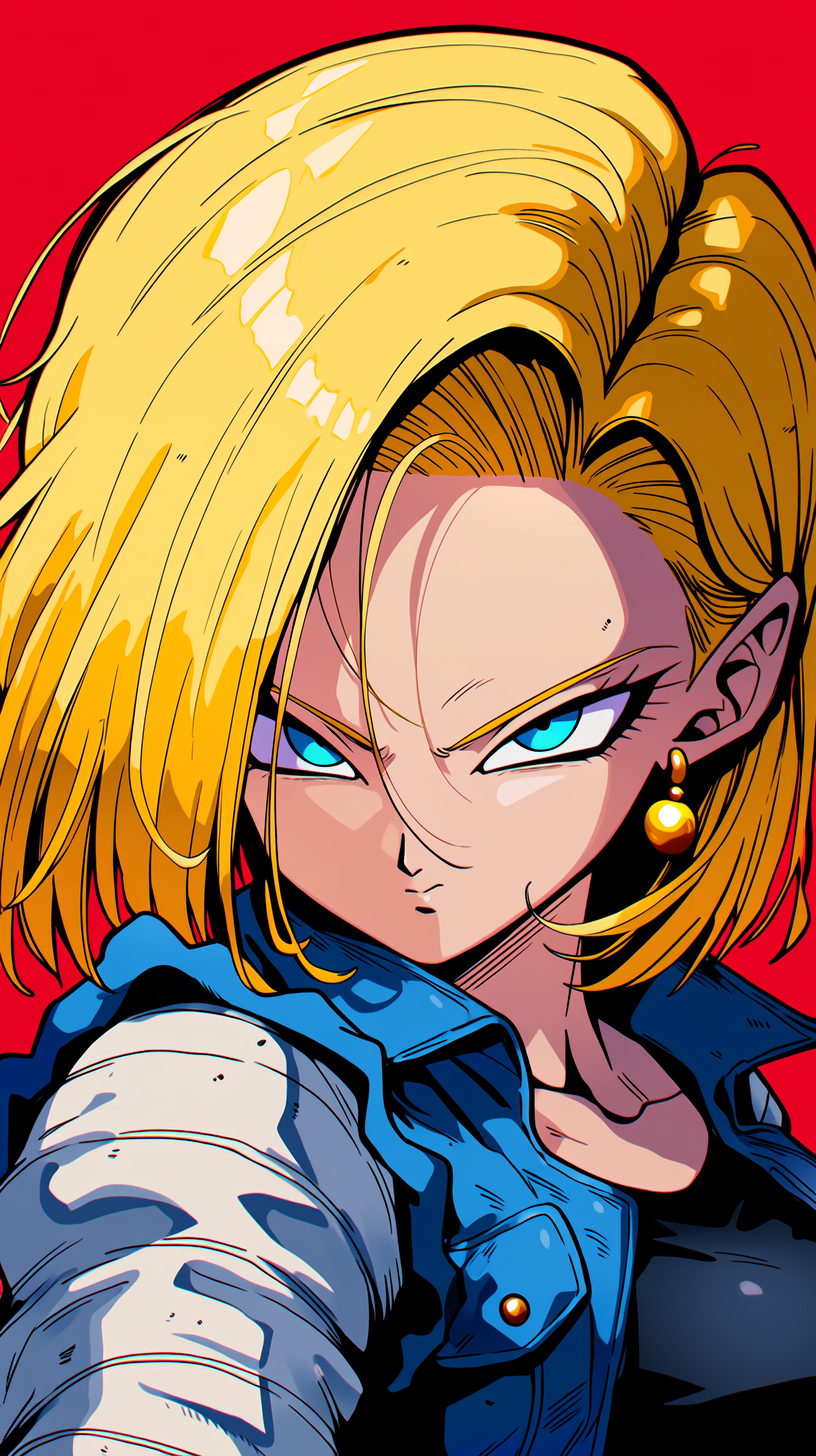 fond d'écran Android 18 téléphone Motorola télécharger gratuit