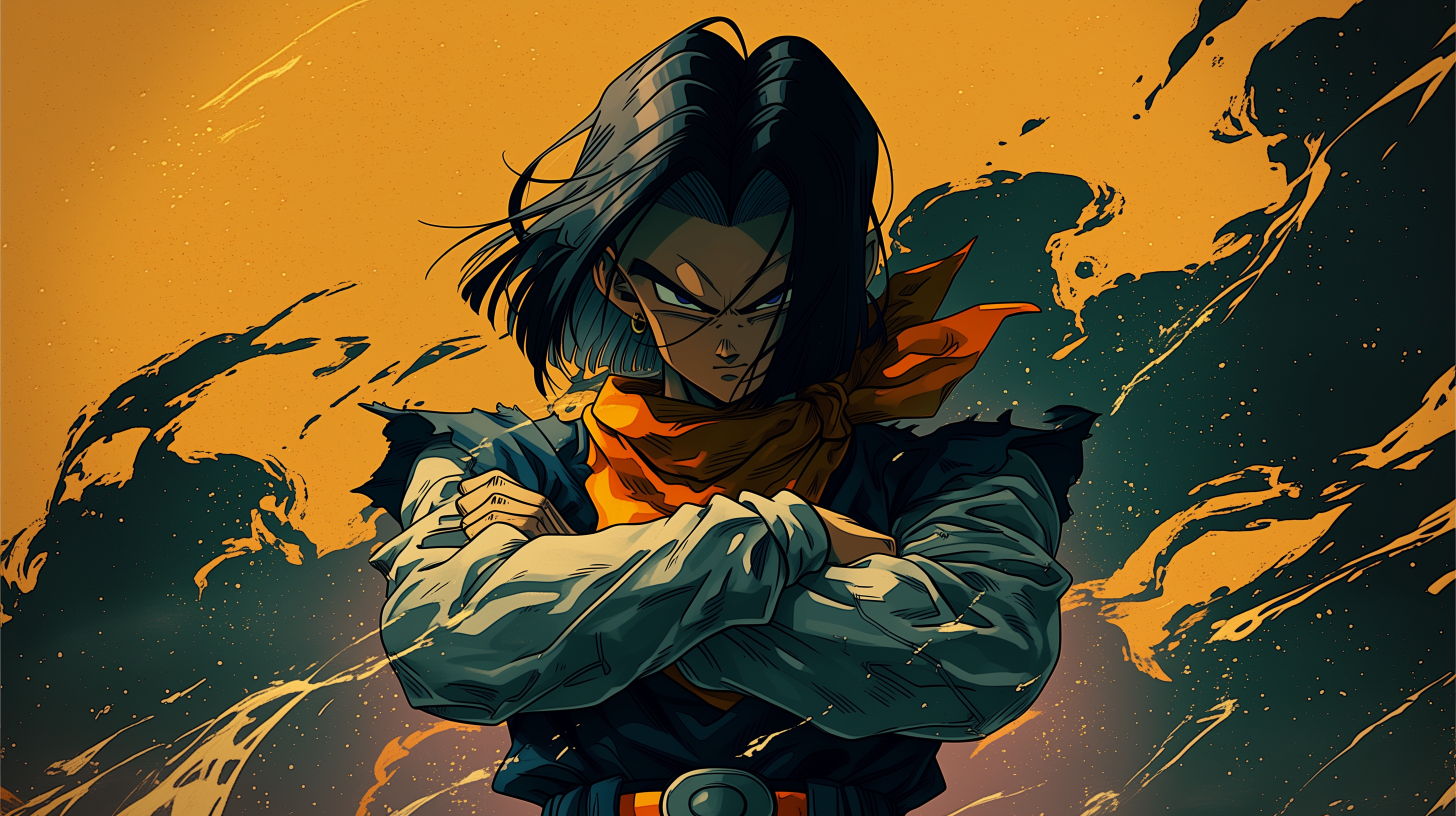 fond d'écran Android 17 windows xp téléchargement gratuit