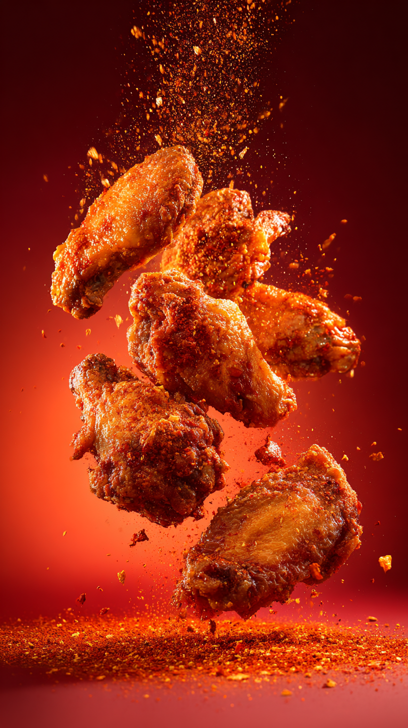 fond d'écran Poulet frit téléphone Huawei gratuit