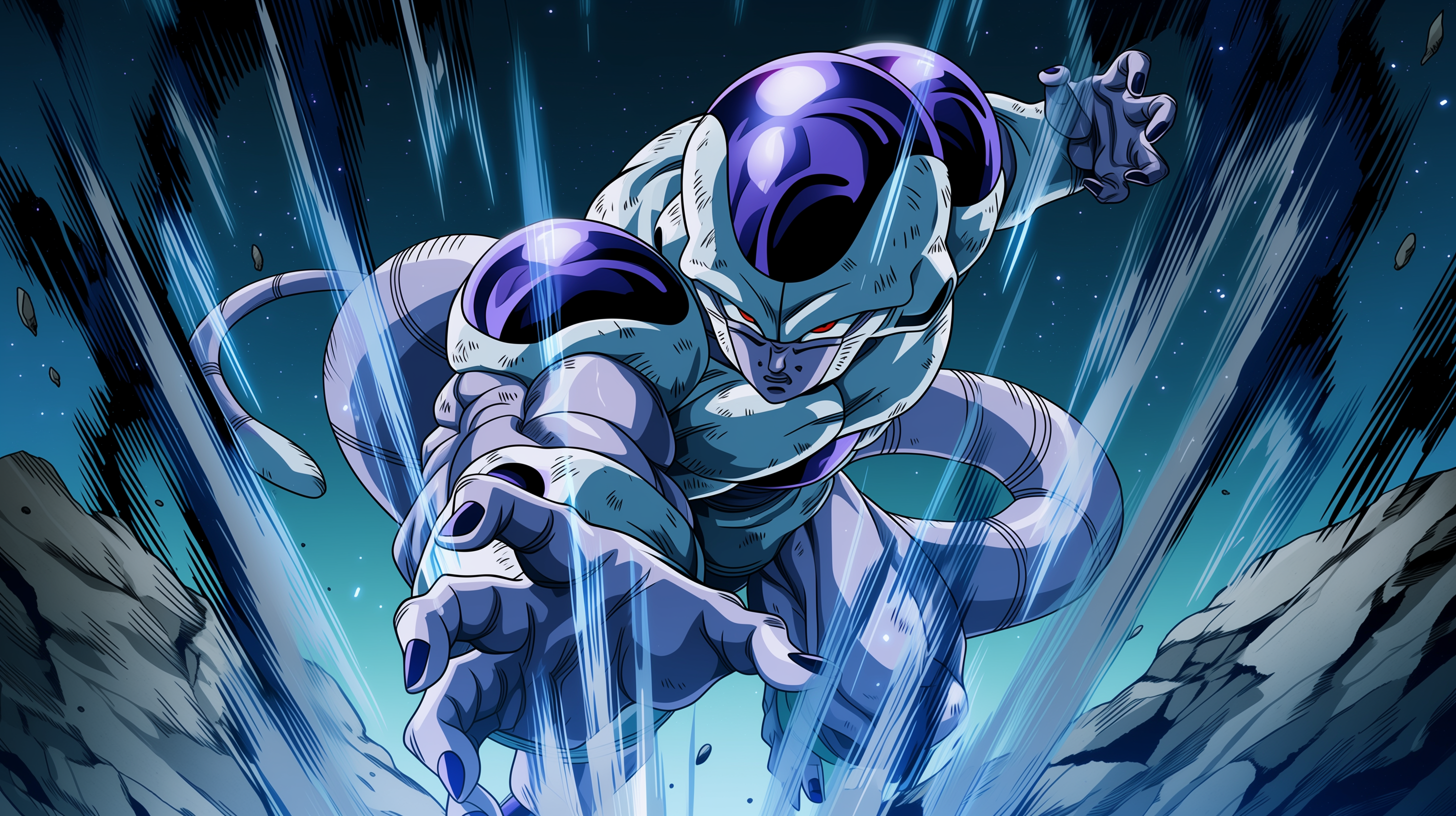 fond d'écran Frieza 8k pc téléchargement gratuit