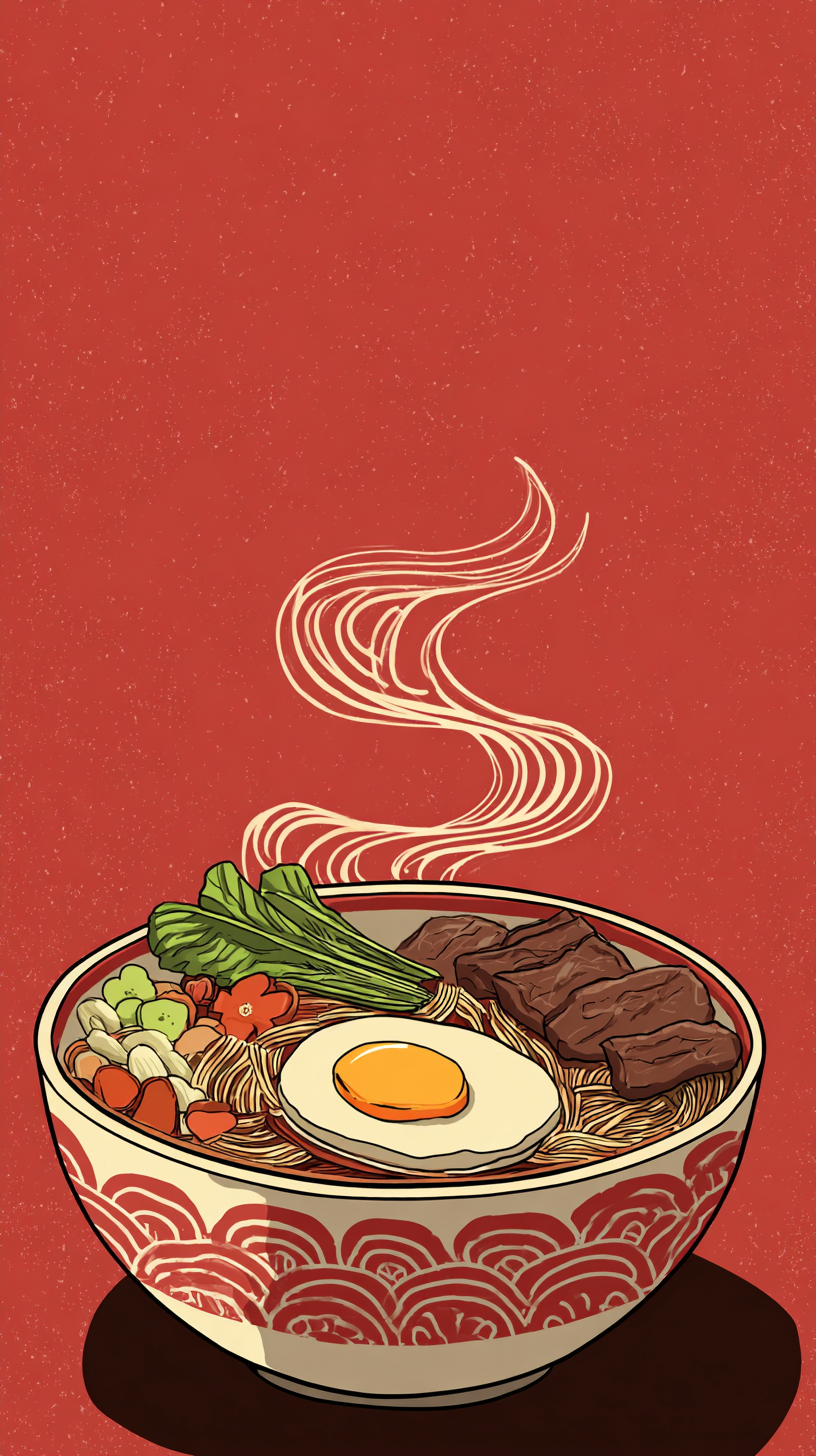 fond d'écran Rāmen 4k iphone télécharger gratuit