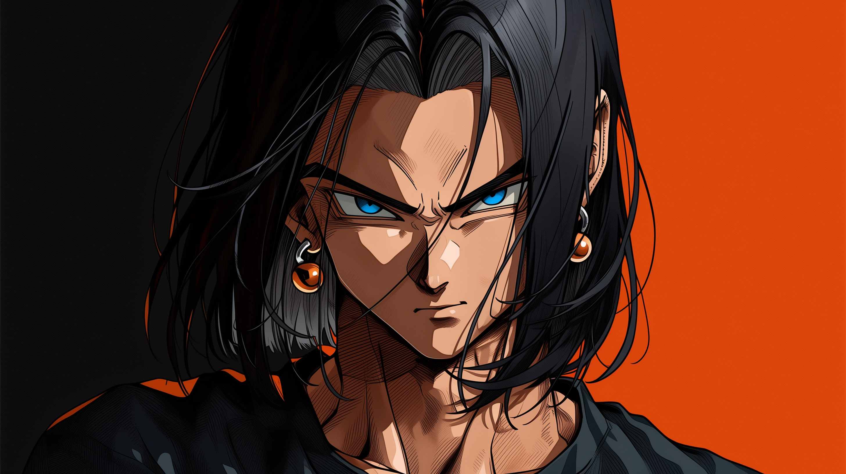 fond d'écran Android 17 pc windows téléchargement gratuit
