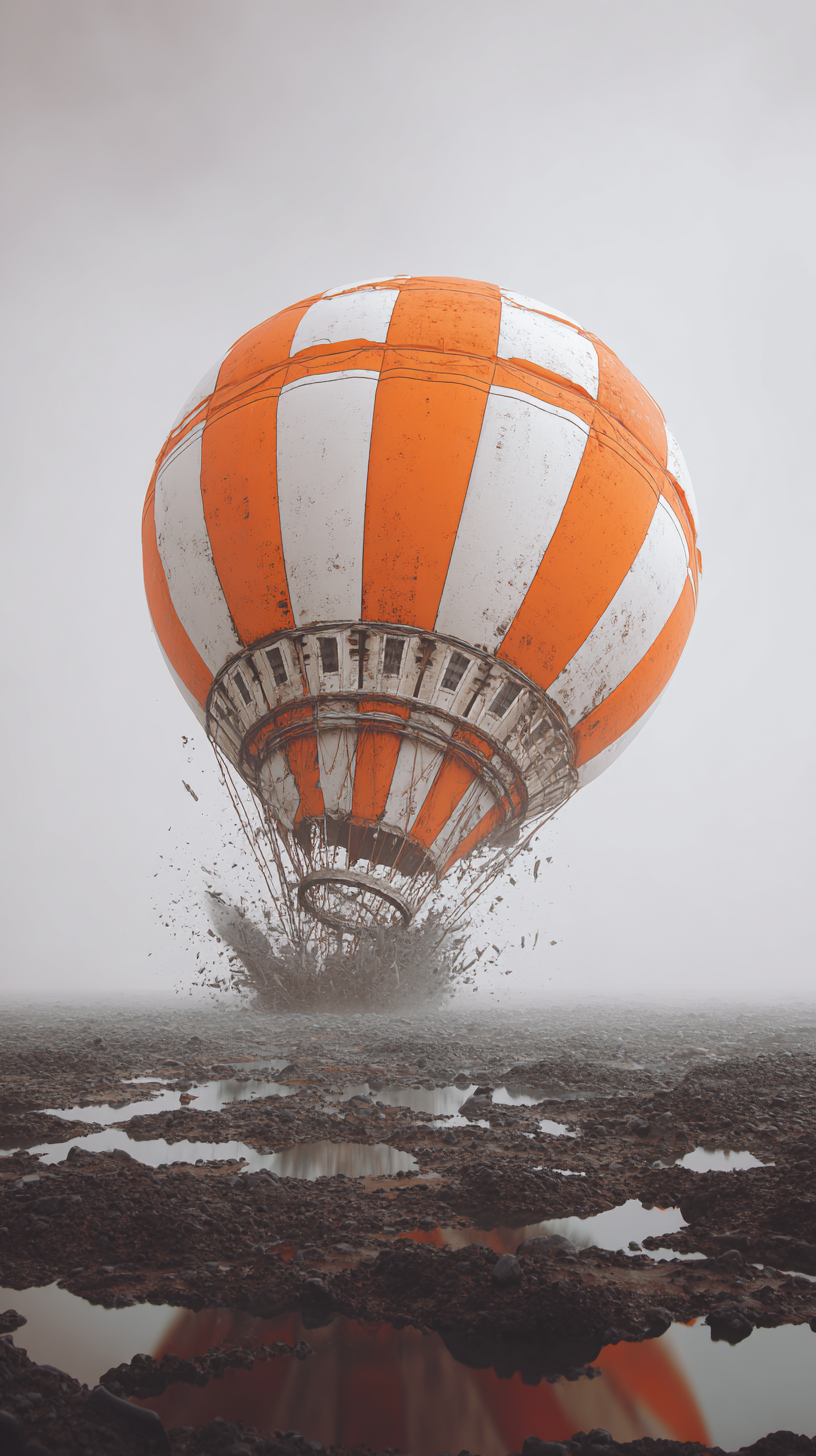 fond d'écran montgolfière iphone 15 4k télécharger gratuit