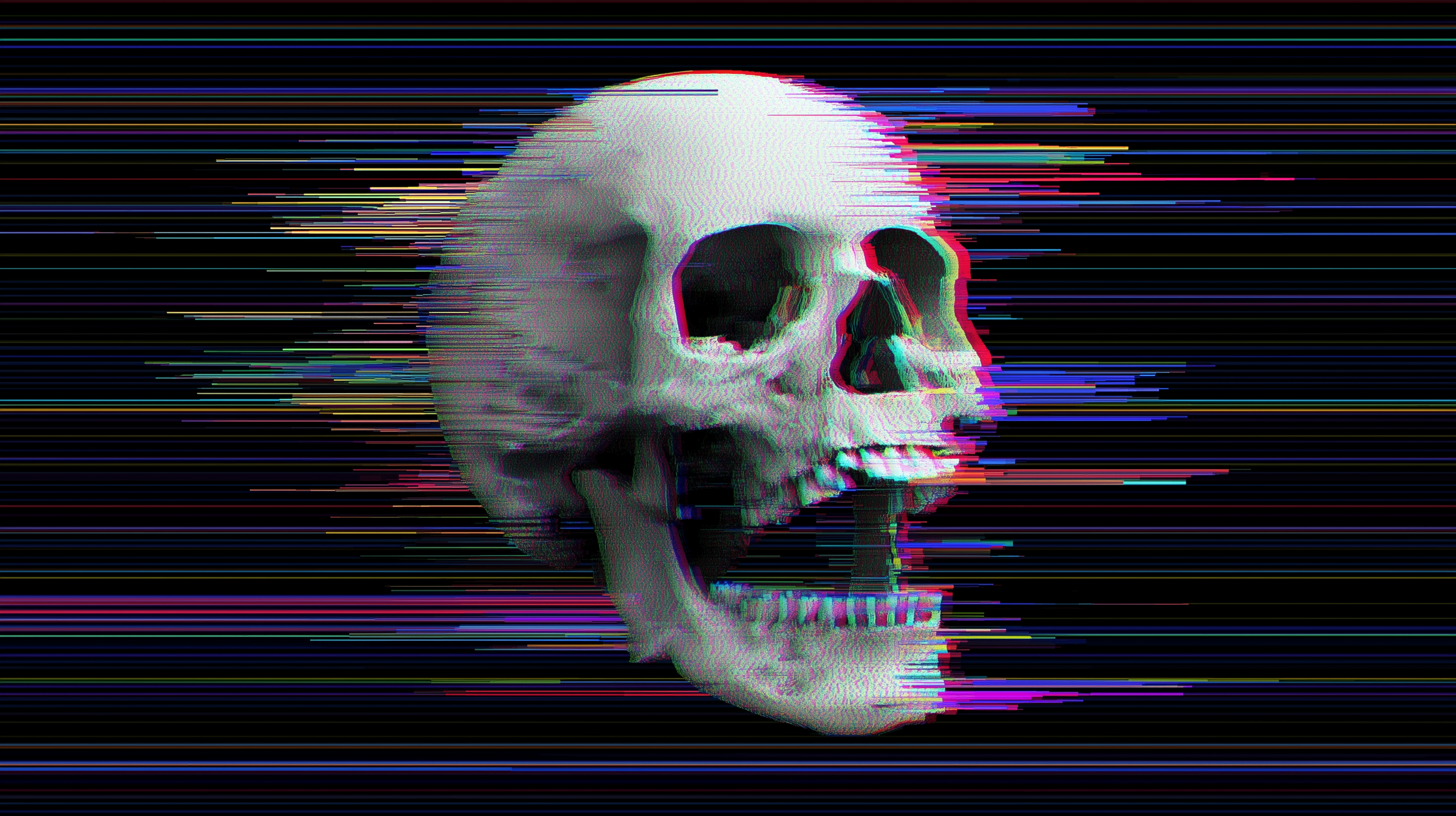 fond d'écran glitch 2560x1440 hd téléchargement gratuit