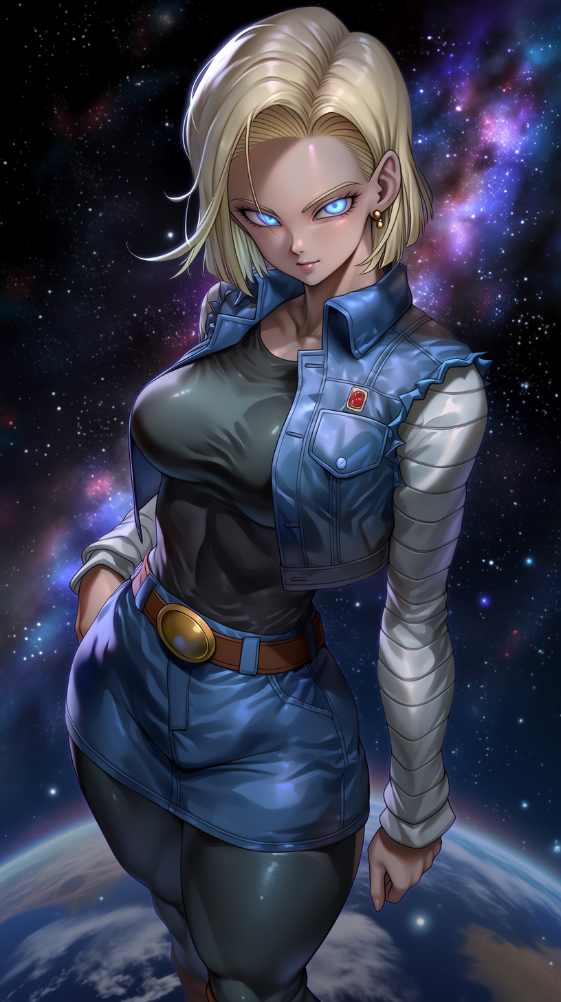 iphone fond d'écran Android 18 télécharger gratuit