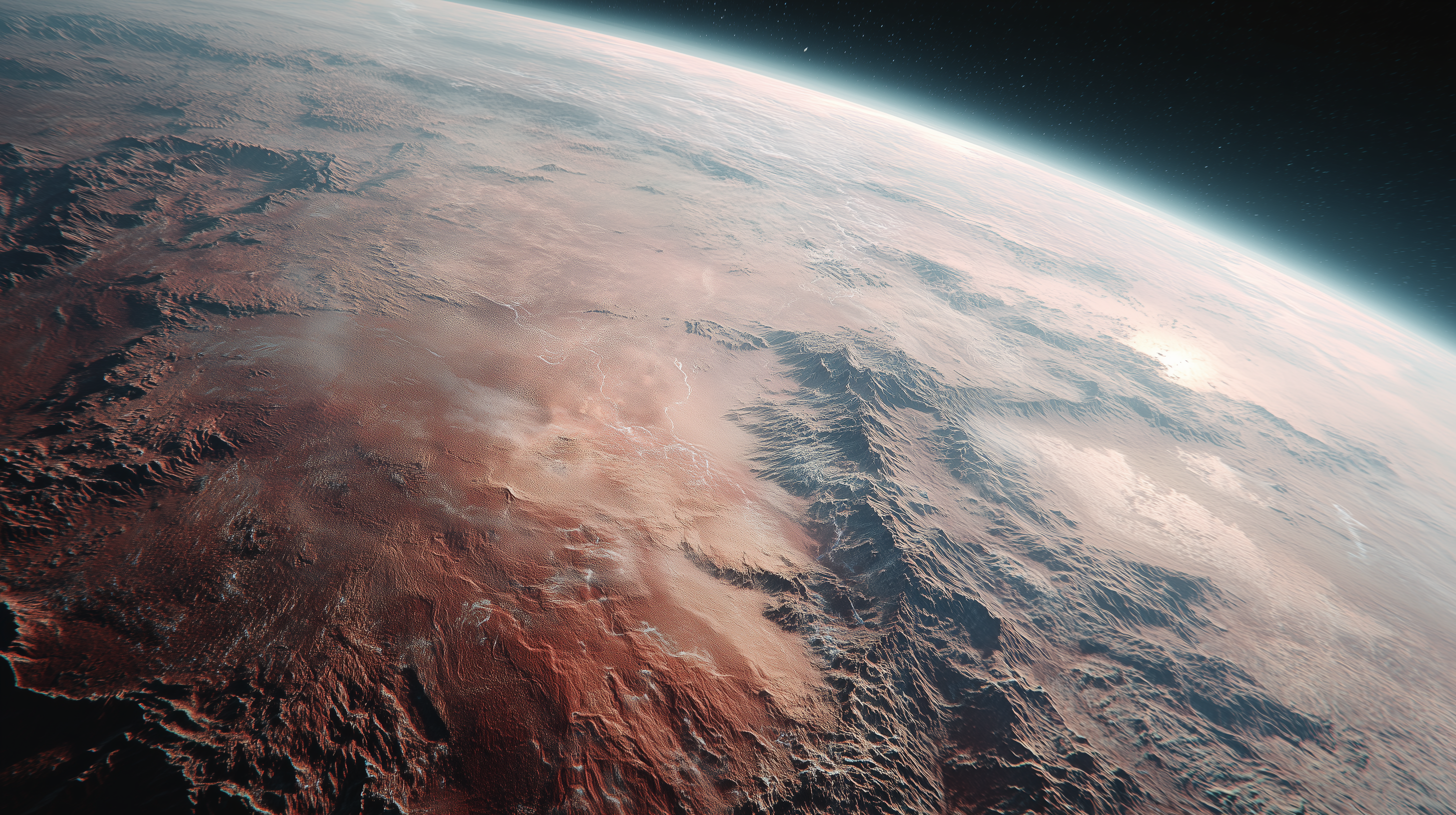 fond d'écran Mars 4k mac téléchargement gratuit