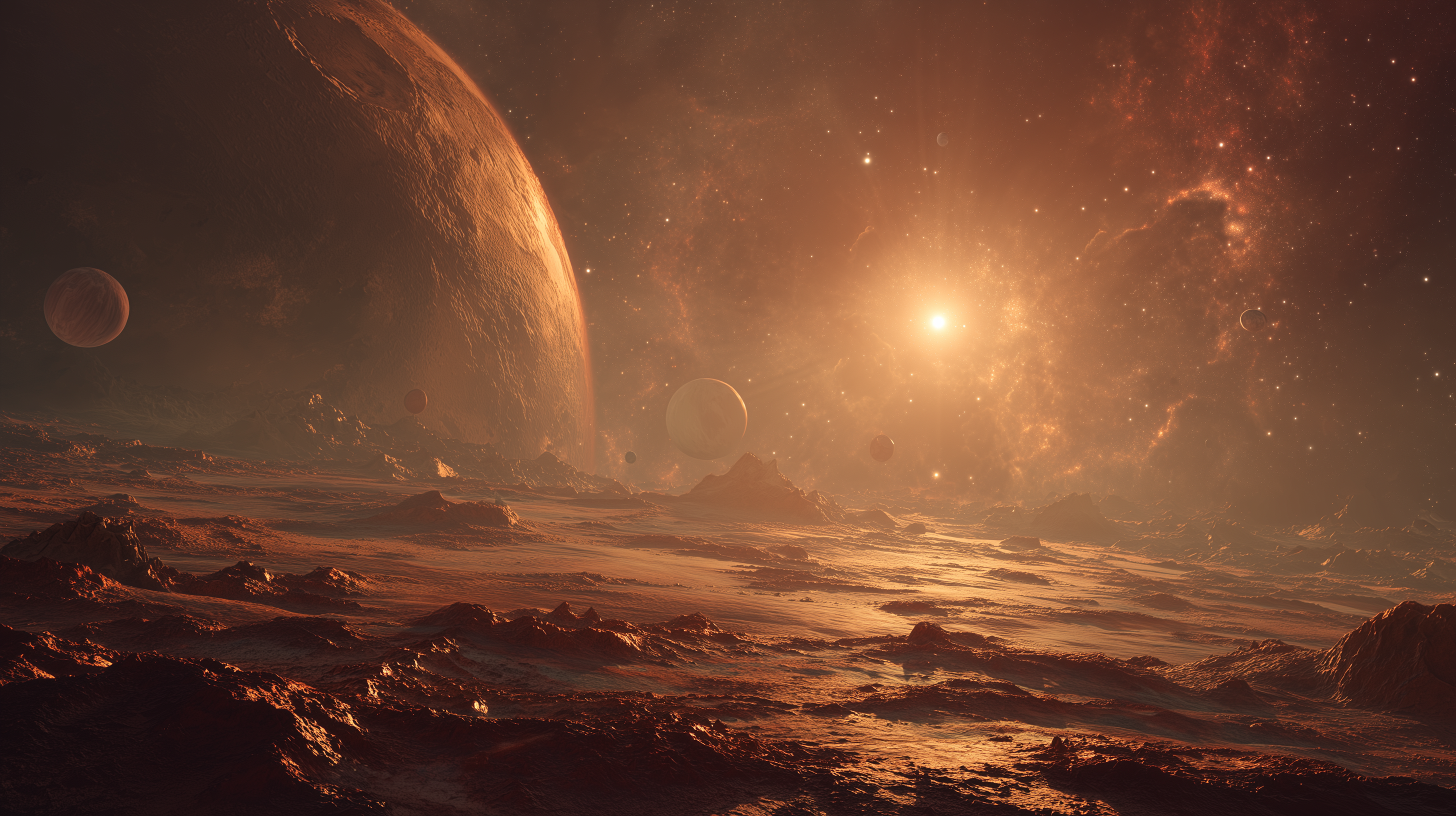 fond d'écran Mars windows 10 1920x1080 téléchargement gratuit