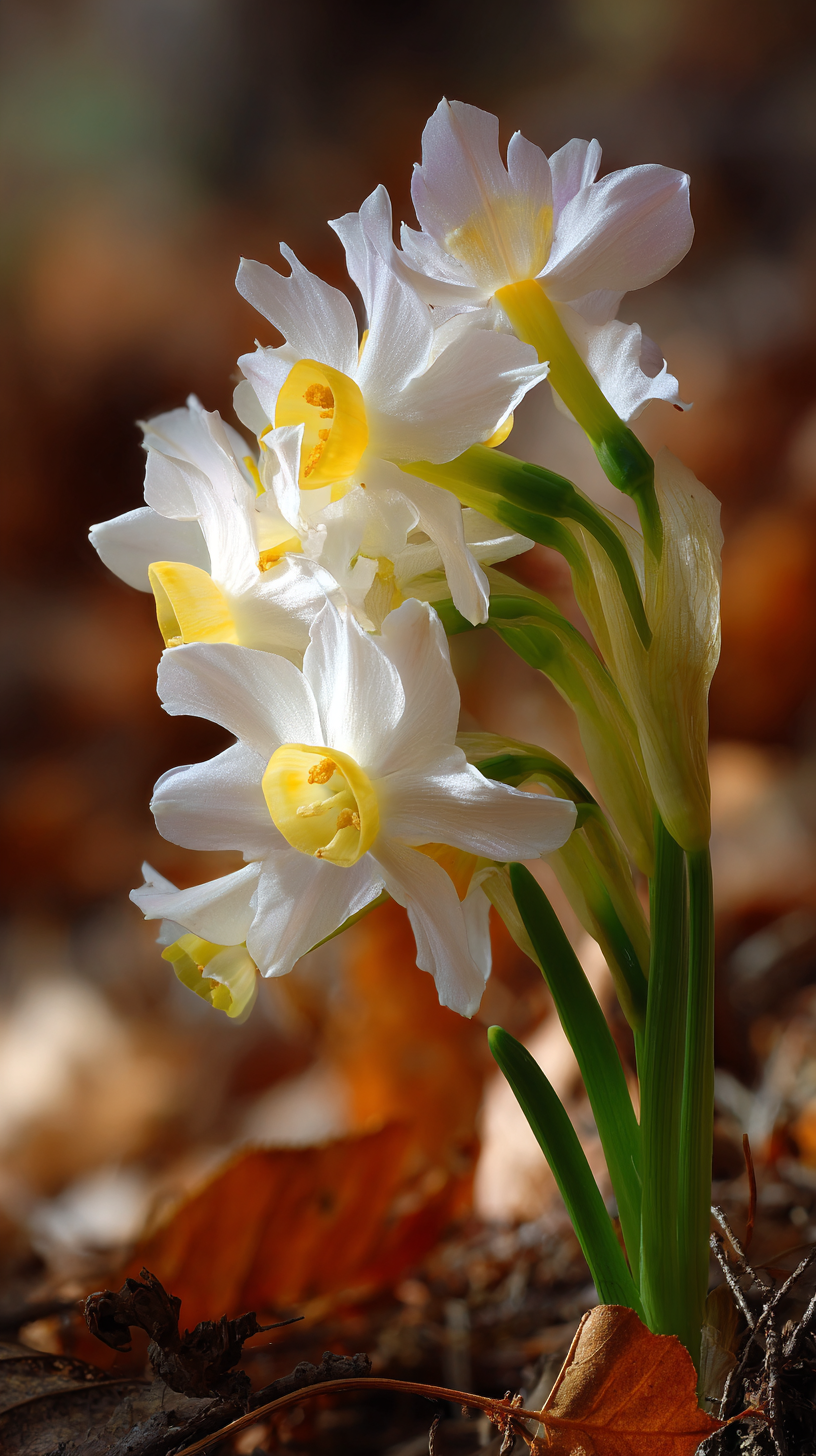 fond d'écran Narcissus tazetta iphone 15 gratuit