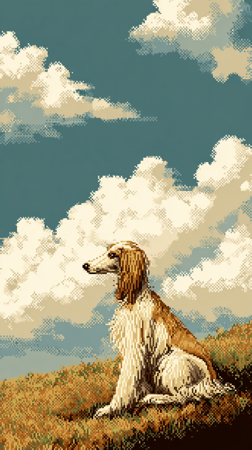 fond d'écran Lévrier afghan téléphone Google gratuit