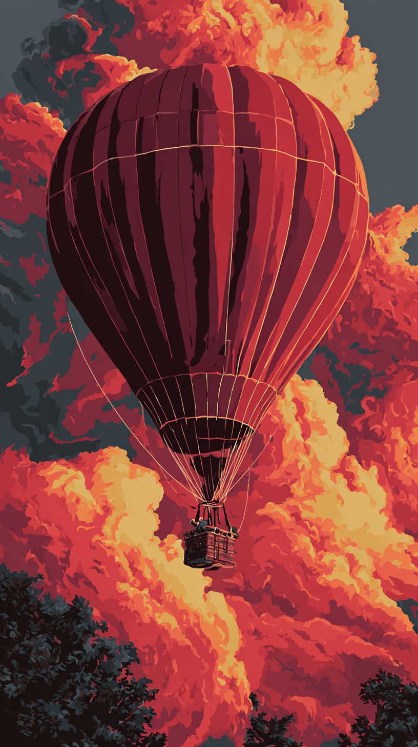 fond d'écran montgolfière iphone 8 télécharger gratuit