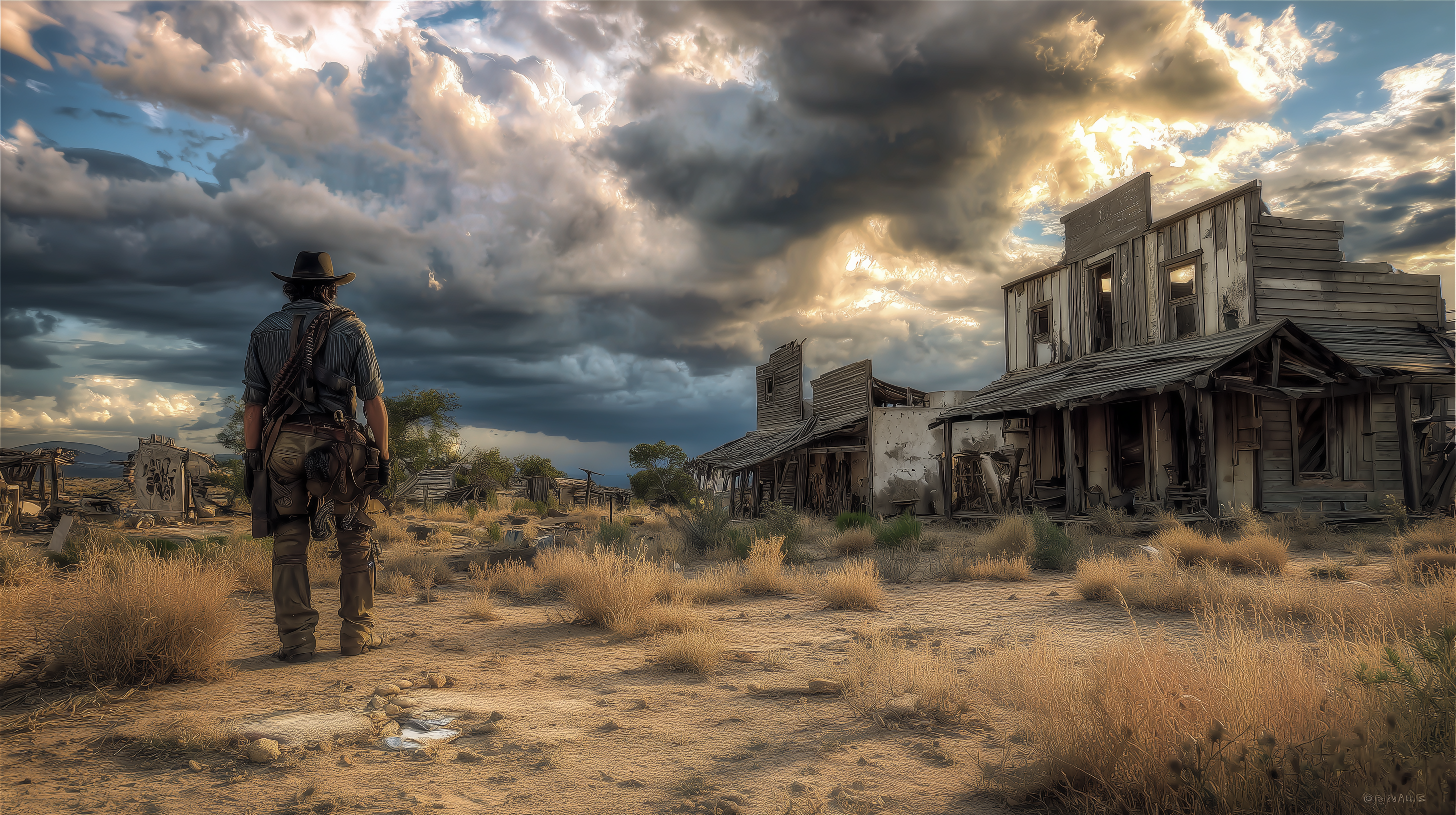 fond d'écran Terre en friche 3840x2160 hd téléchargement gratuit