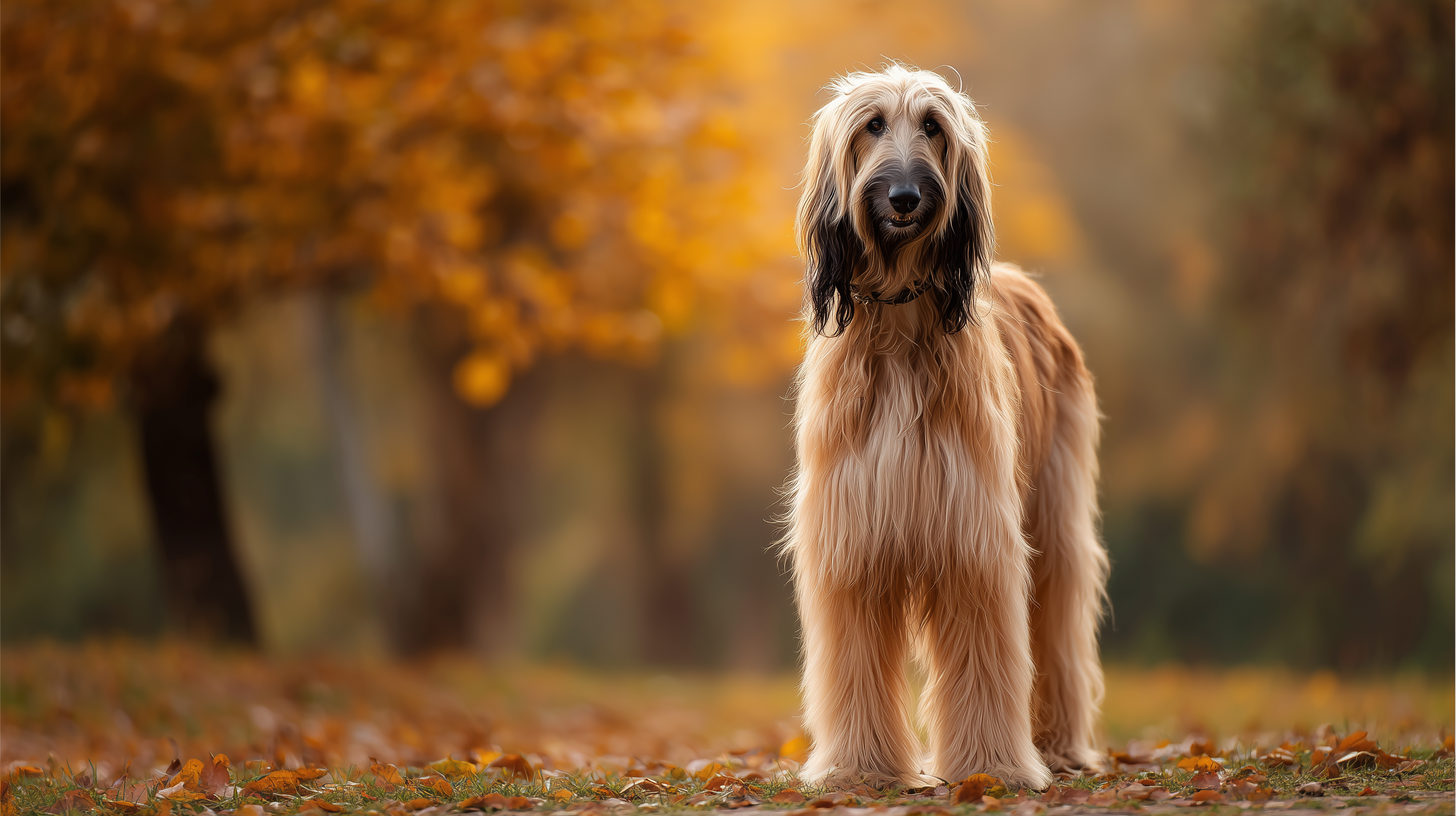 fond d'écran Lévrier afghan pc windows téléchargement gratuit