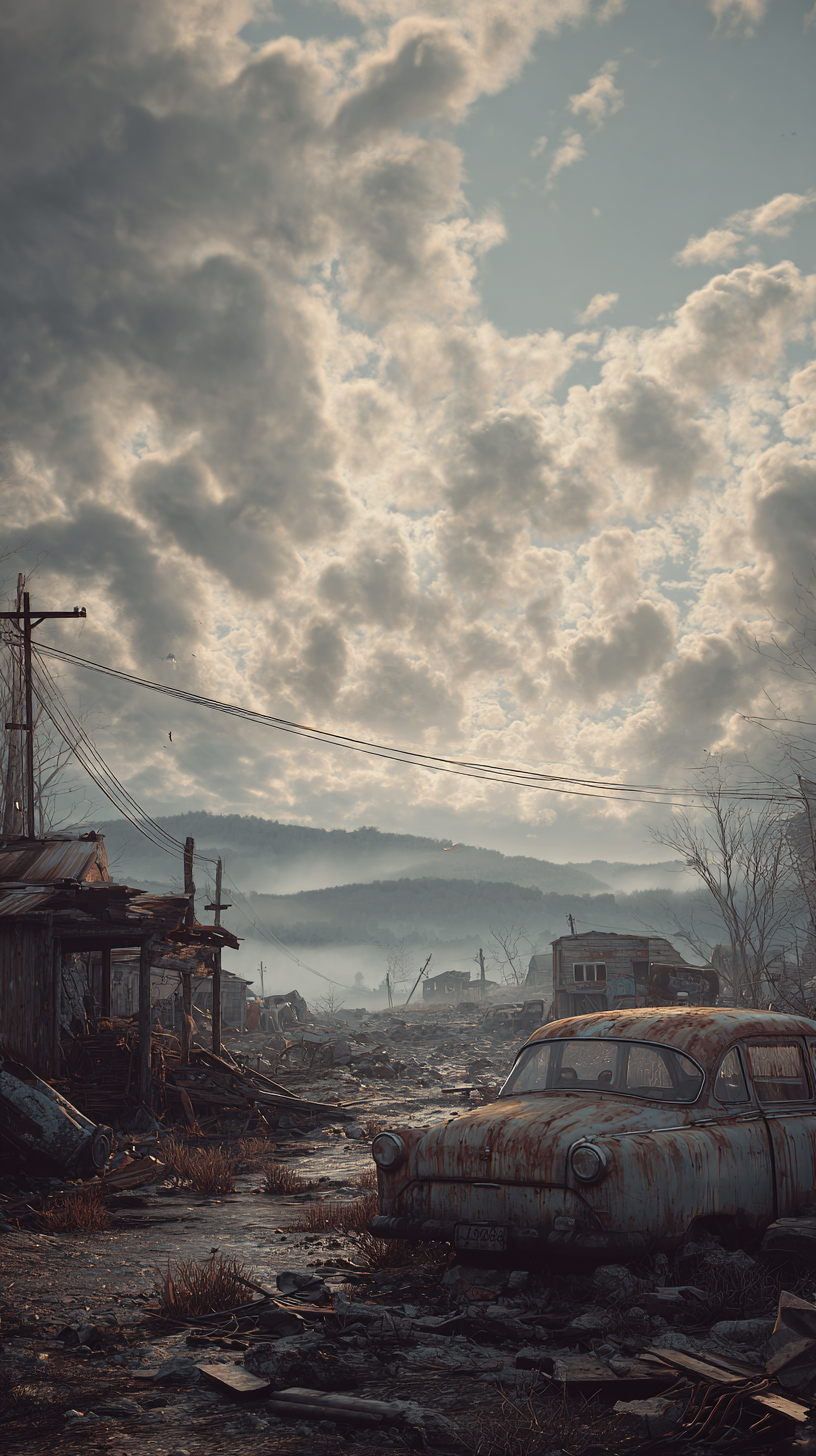 fond d'écran Apocalypse iphone 15 gratuit