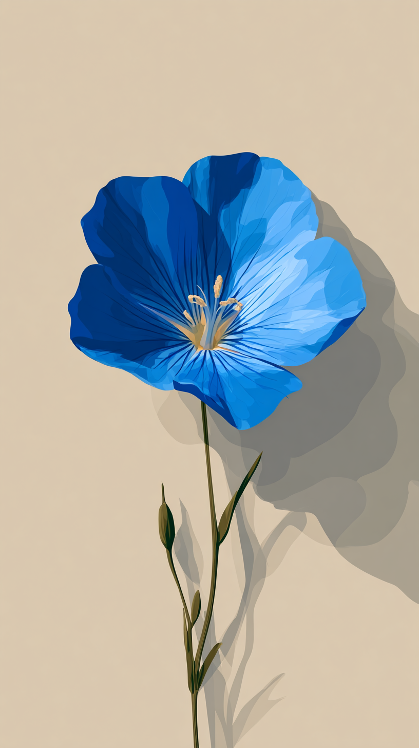 fond d'écran Linum lewisii téléphone Asus télécharger gratuit