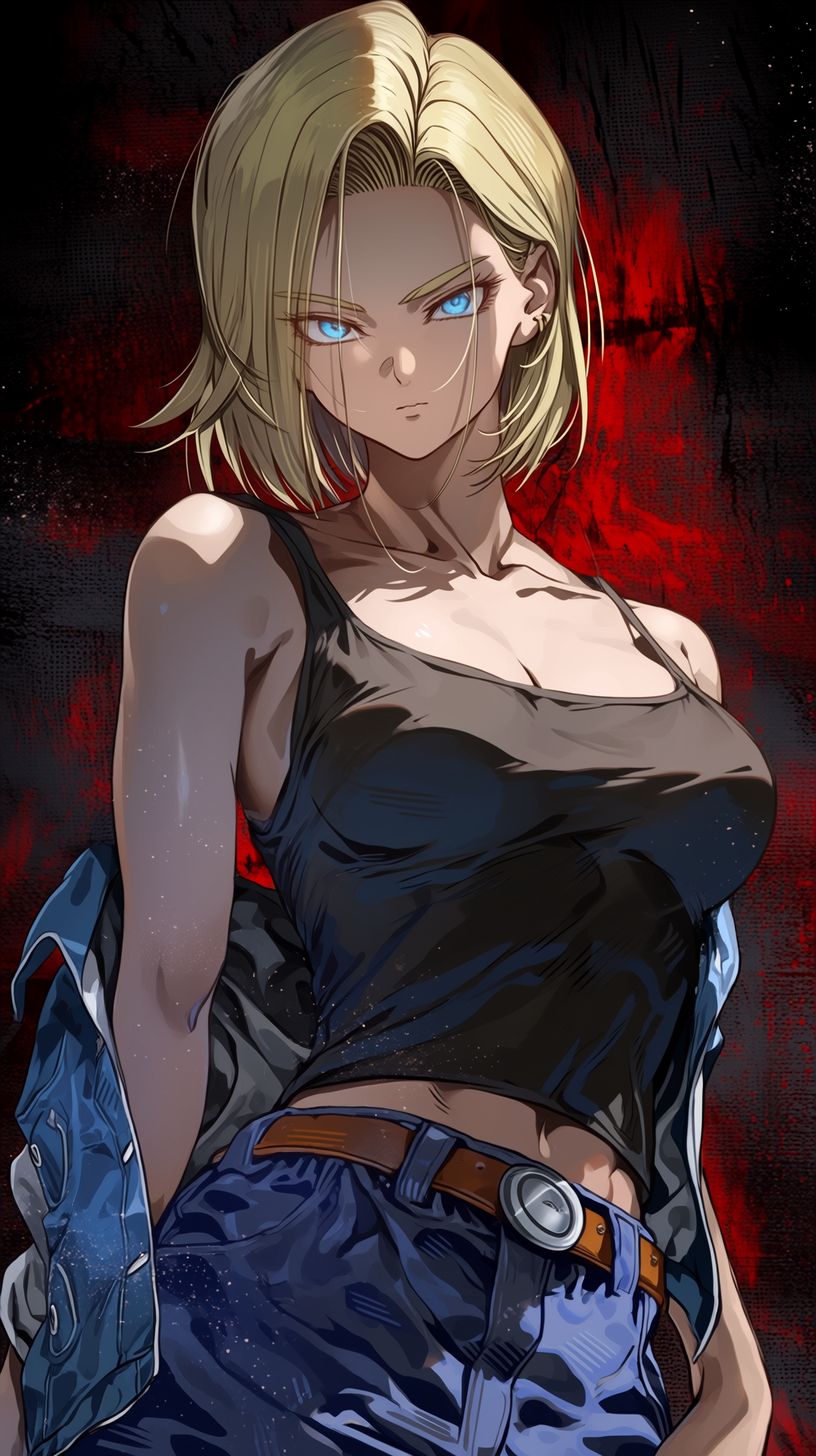 fond d'écran Android 18 iphone x gratuit