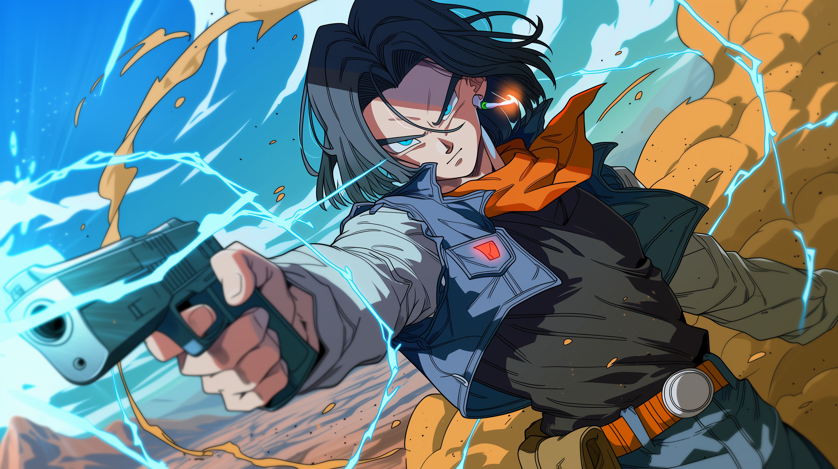 fond d'écran Android 17 windows 10 1920x1080 téléchargement gratuit