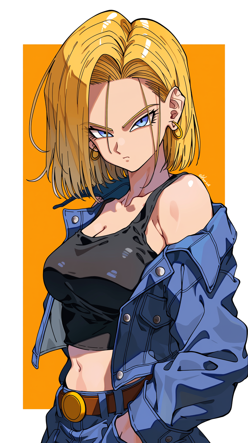 fond d'écran Android 18 iphone original télécharger gratuit