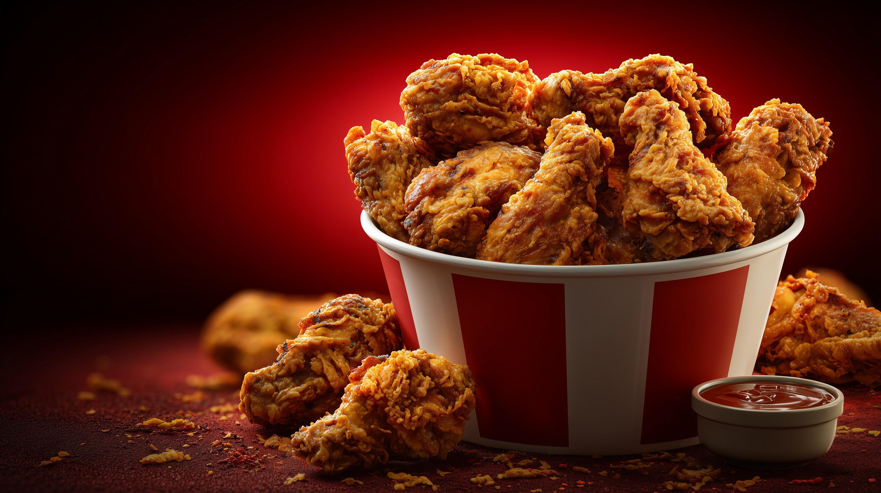 fond d'écran Poulet frit windows 4k téléchargement gratuit