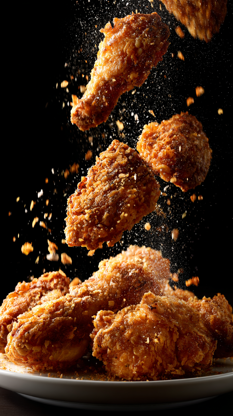 fond d'écran Poulet frit iphone original télécharger gratuit