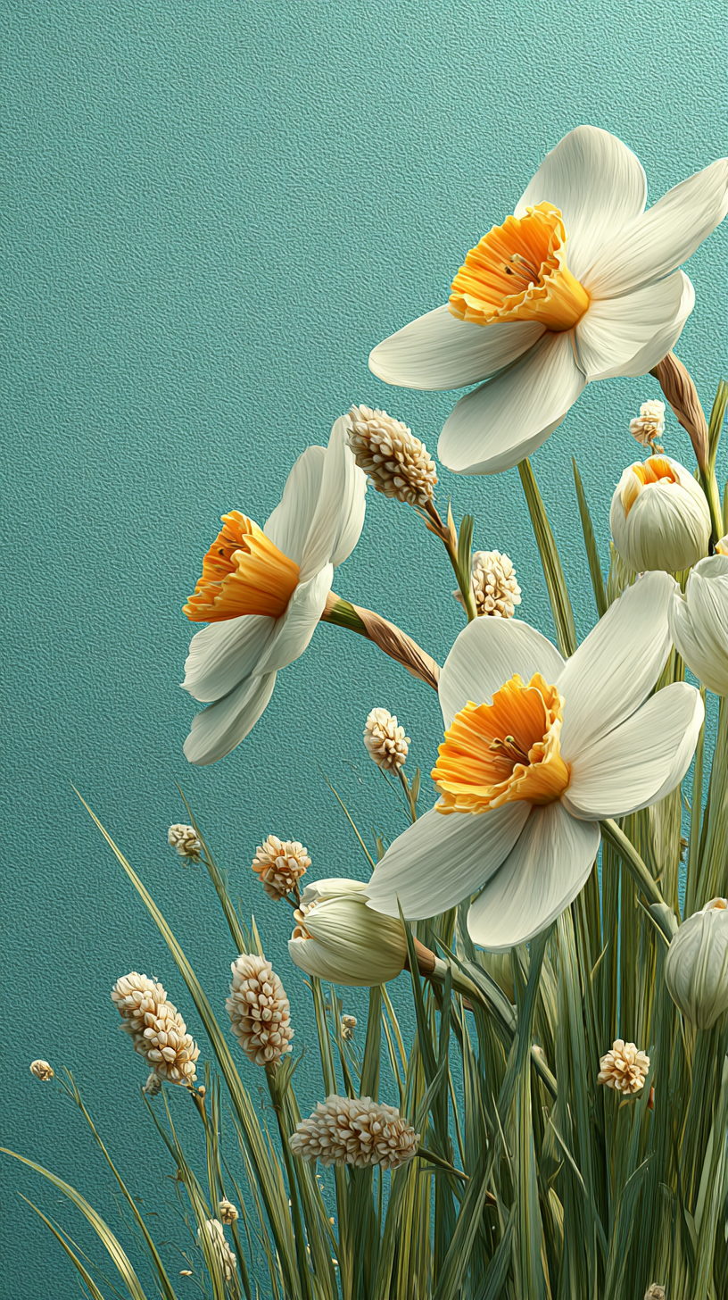 fond d'écran Narcissus tazetta iphone 17 air gratuit