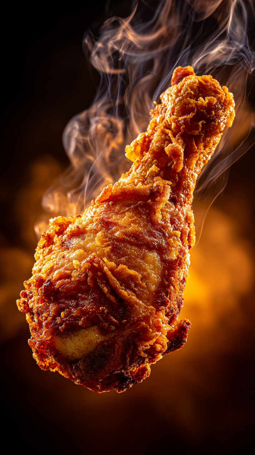 fond d'écran Poulet frit iphone original gratuit