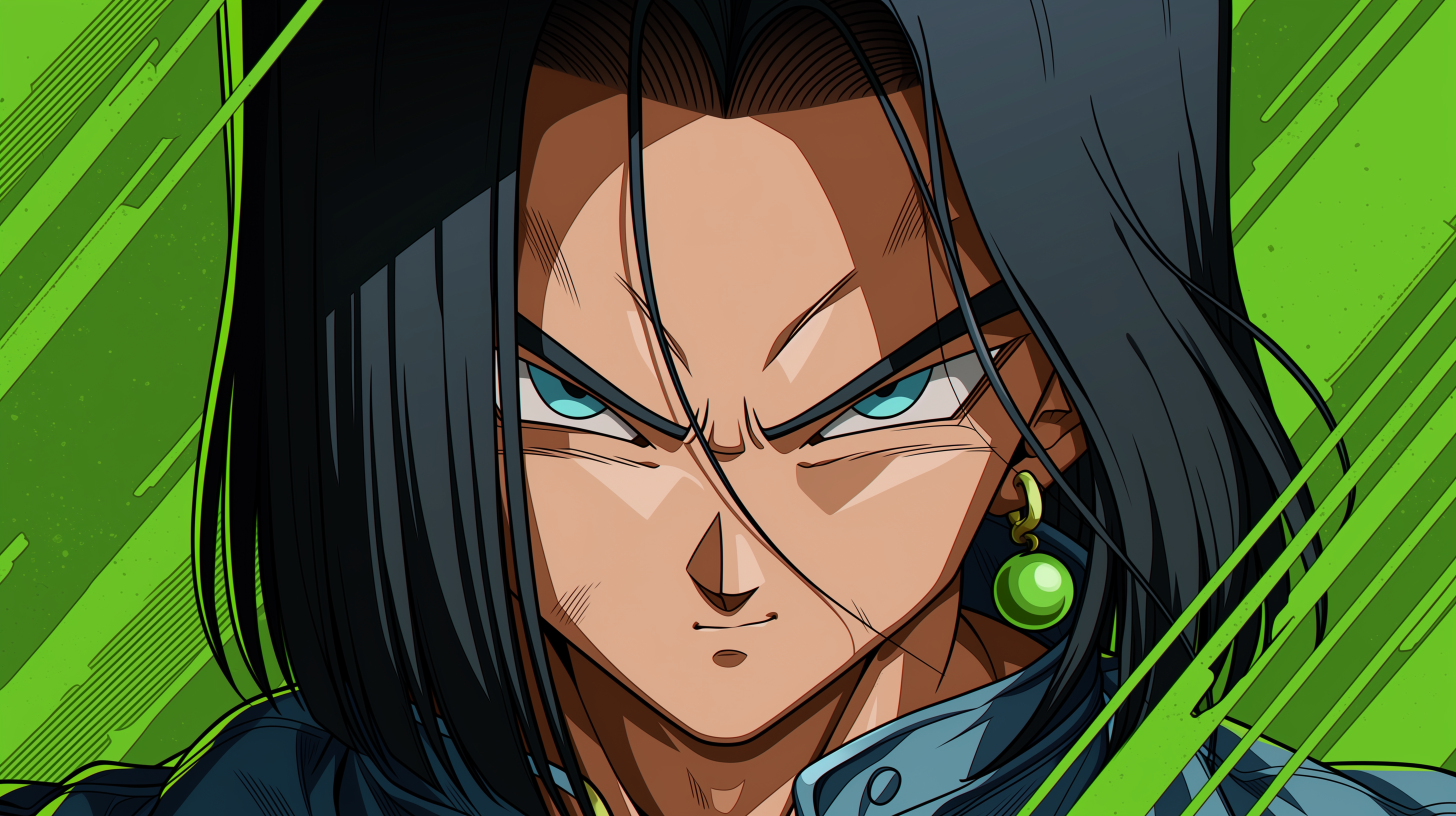fond d'écran Android 17 pc windows 10 4k téléchargement gratuit