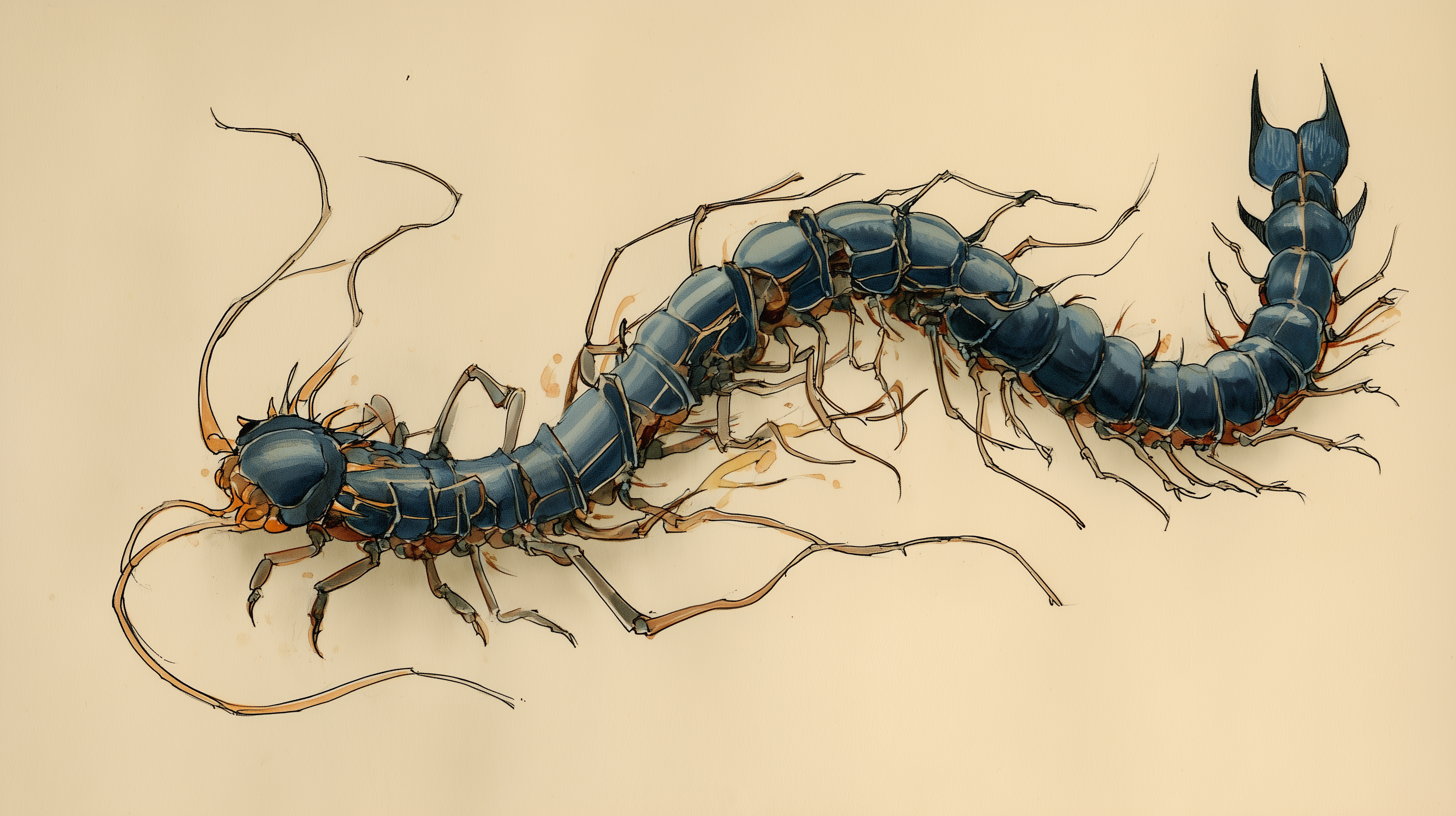 fond d'écran Chilopoda ultrawide 3440x1440 téléchargement gratuit